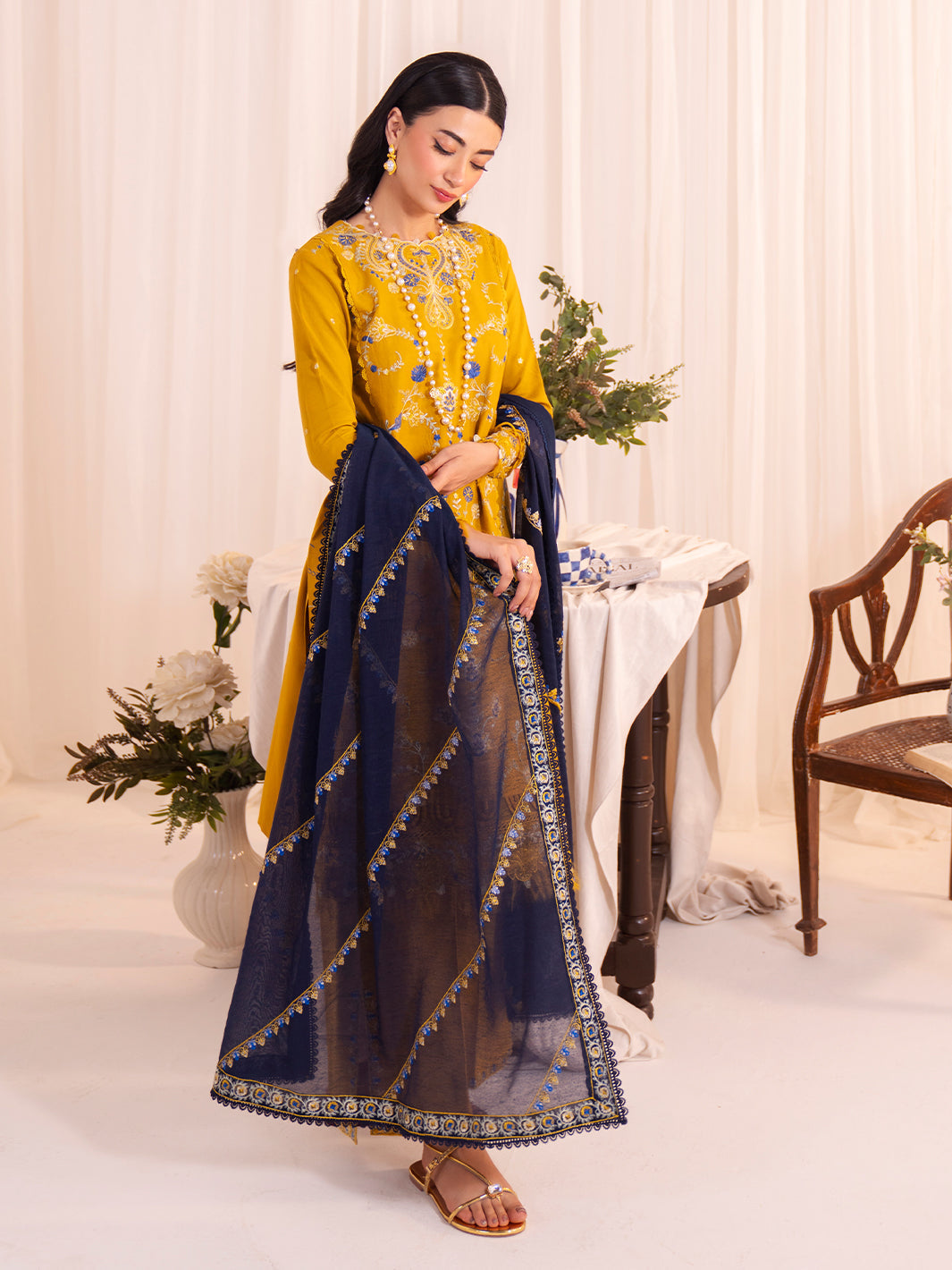 Faiza Faisal | Celine Eid 25 | FREYA by Faiza Faisal - Designer Dress - Type: Ladies Clothes - Available at Sana Yasir - 100% Original