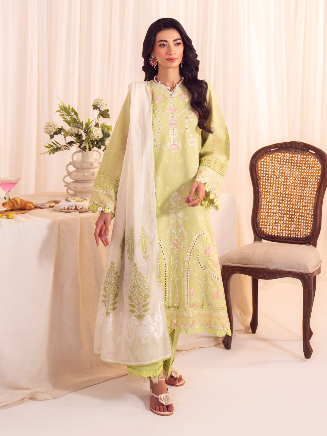 Faiza Faisal | Celine Eid 25 | IRIS by Faiza Faisal - Designer Dress - Type: Ladies Clothes - Available at Sana Yasir - 100% Original