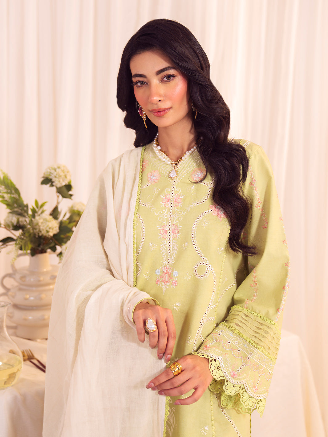 Faiza Faisal | Celine Eid 25 | IRIS by Faiza Faisal - Designer Dress - Type: Ladies Clothes - Available at Sana Yasir - 100% Original