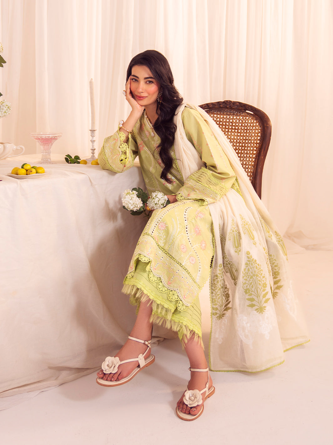 Faiza Faisal | Celine Eid 25 | IRIS by Faiza Faisal - Designer Dress - Type: Ladies Clothes - Available at Sana Yasir - 100% Original