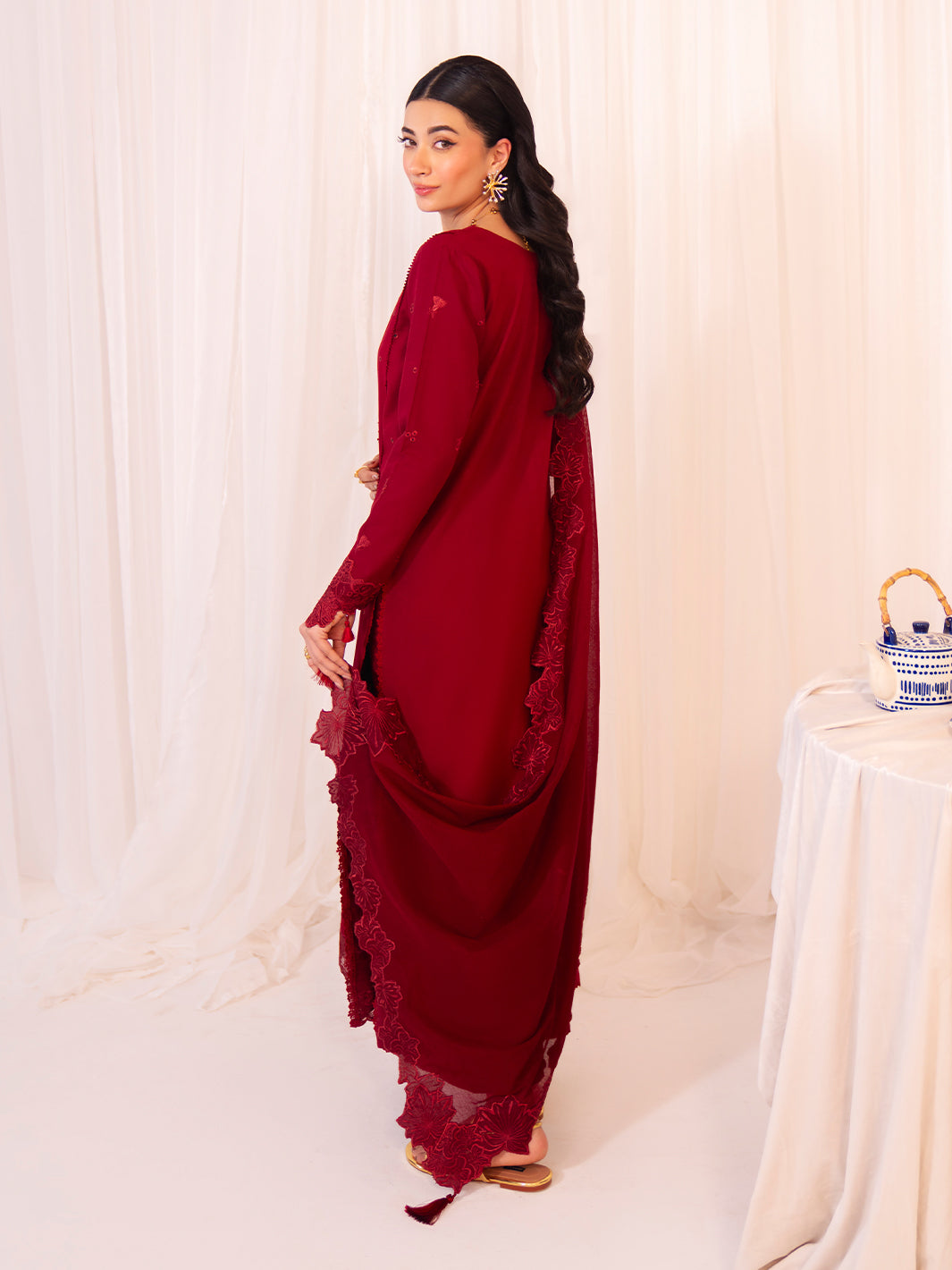 Faiza Faisal | Celine Eid 25 | MAREN by Faiza Faisal - Designer Dress - Type: Ladies Clothes - Available at Sana Yasir - 100% Original