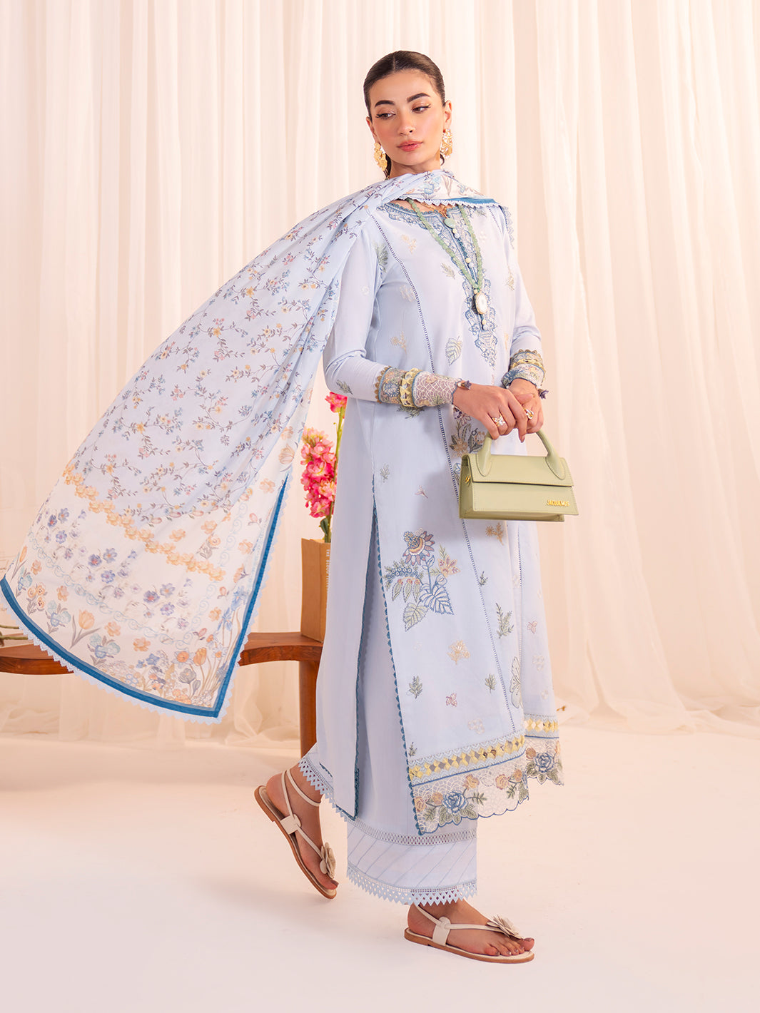 Faiza Faisal | Celine Eid 25 | ROMY by Faiza Faisal - Designer Dress - Type: Ladies Clothes - Available at Sana Yasir - 100% Original
