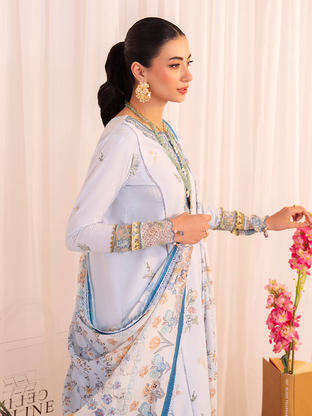 Faiza Faisal | Celine Eid 25 | ROMY by Faiza Faisal - Designer Dress - Type: Ladies Clothes - Available at Sana Yasir - 100% Original