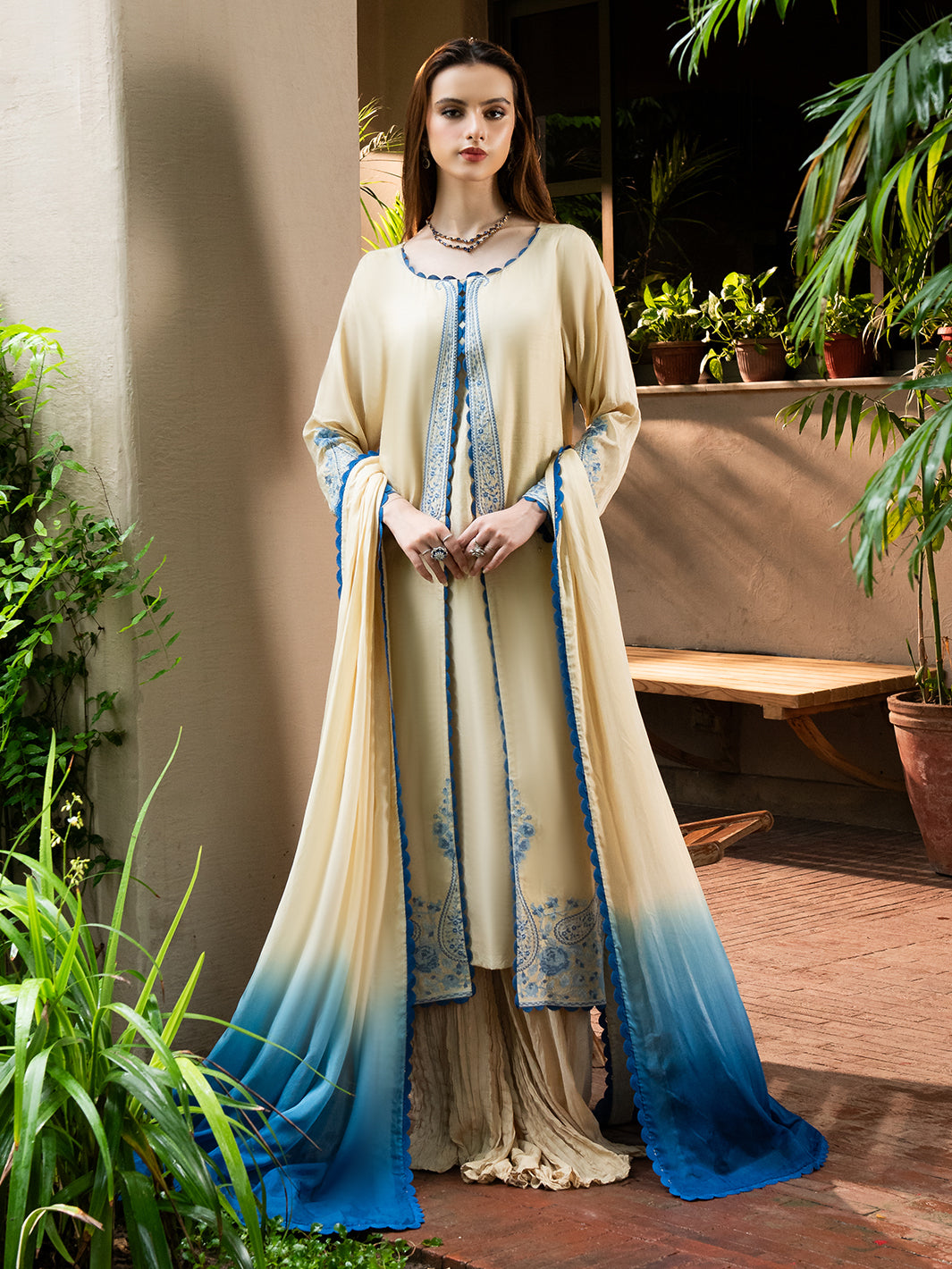 Faiza Faisal | Signature Pret | SERENA by Faiza Faisal - Designer Dress - Type: Ladies Clothes - Available at Sana Yasir - 100% Original