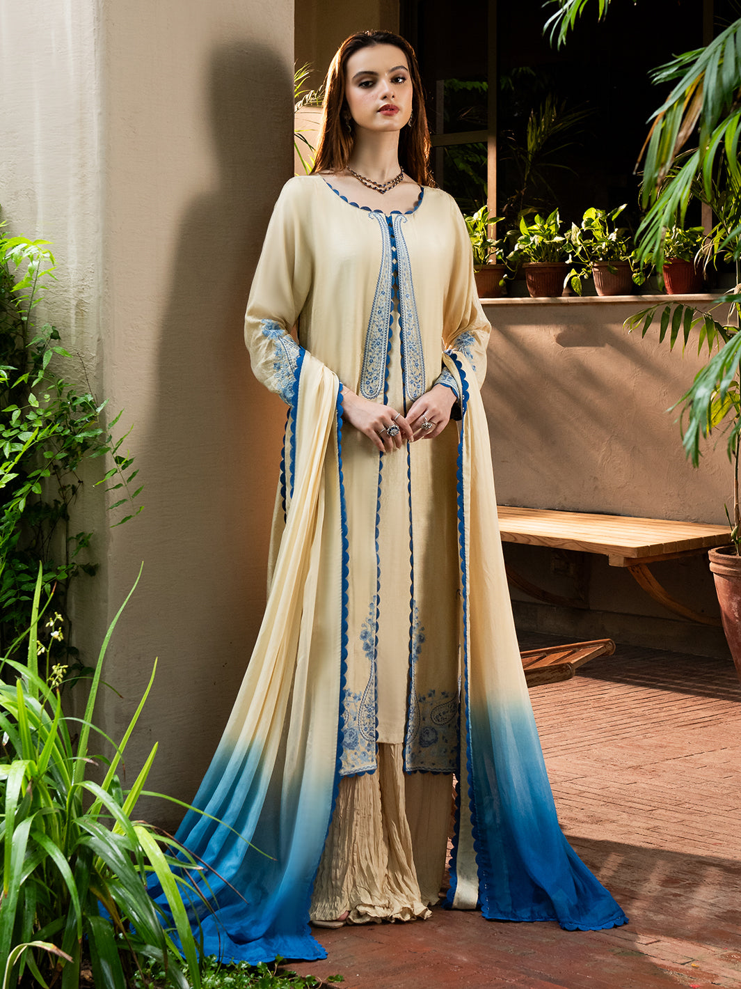 Faiza Faisal | Signature Pret | SERENA by Faiza Faisal - Designer Dress - Type: Ladies Clothes - Available at Sana Yasir - 100% Original