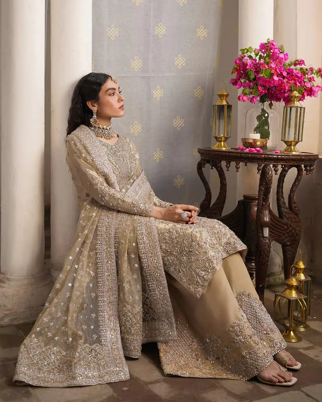 Faiza Saqlain | Irina Wedding Formals 23 | Aurela by Faiza Saqlain - Designer Dress - Type: Bridal - Available at Sana Yasir - 100% Original