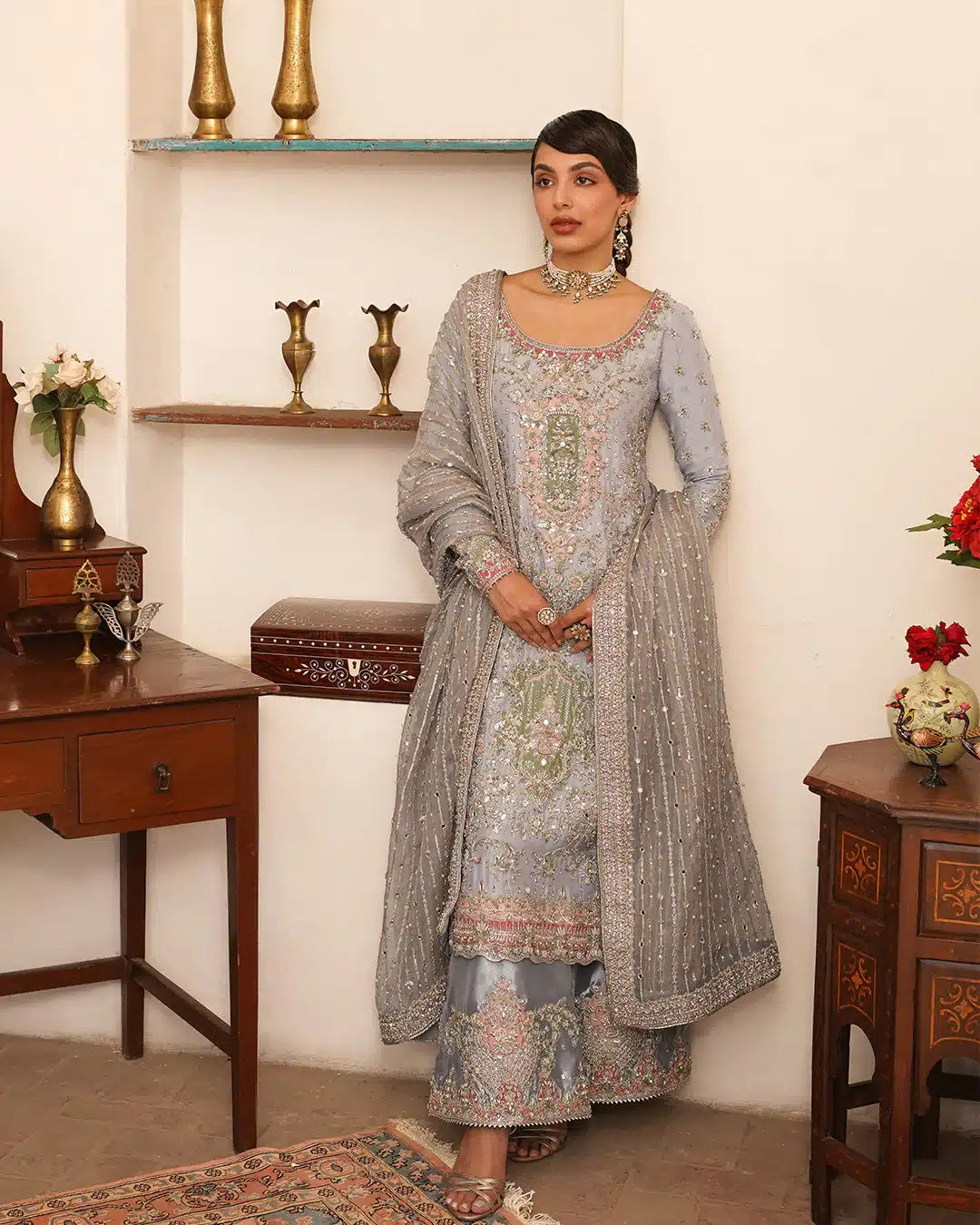 Faiza Saqlain | Irina Wedding Formals 23 | Edrina by Faiza Saqlain - Designer Dress - Type: Bridal - Available at Sana Yasir - 100% Original