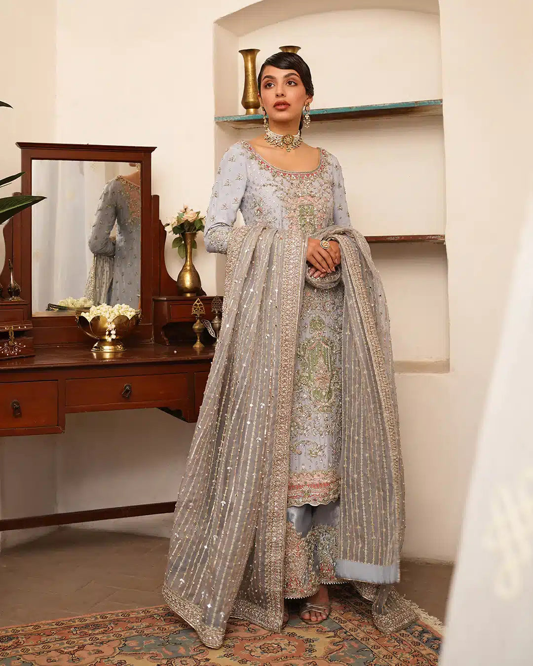 Faiza Saqlain | Irina Wedding Formals 23 | Edrina by Faiza Saqlain - Designer Dress - Type: Bridal - Available at Sana Yasir - 100% Original