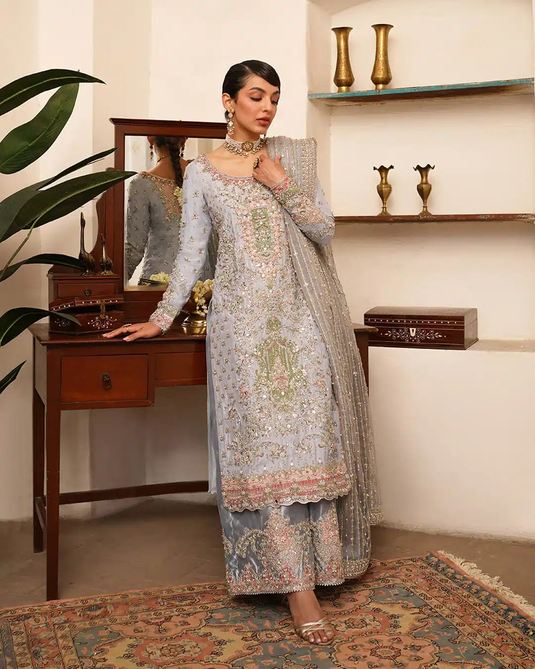 Faiza Saqlain | Irina Wedding Formals 23 | Edrina by Faiza Saqlain - Designer Dress - Type: Bridal - Available at Sana Yasir - 100% Original