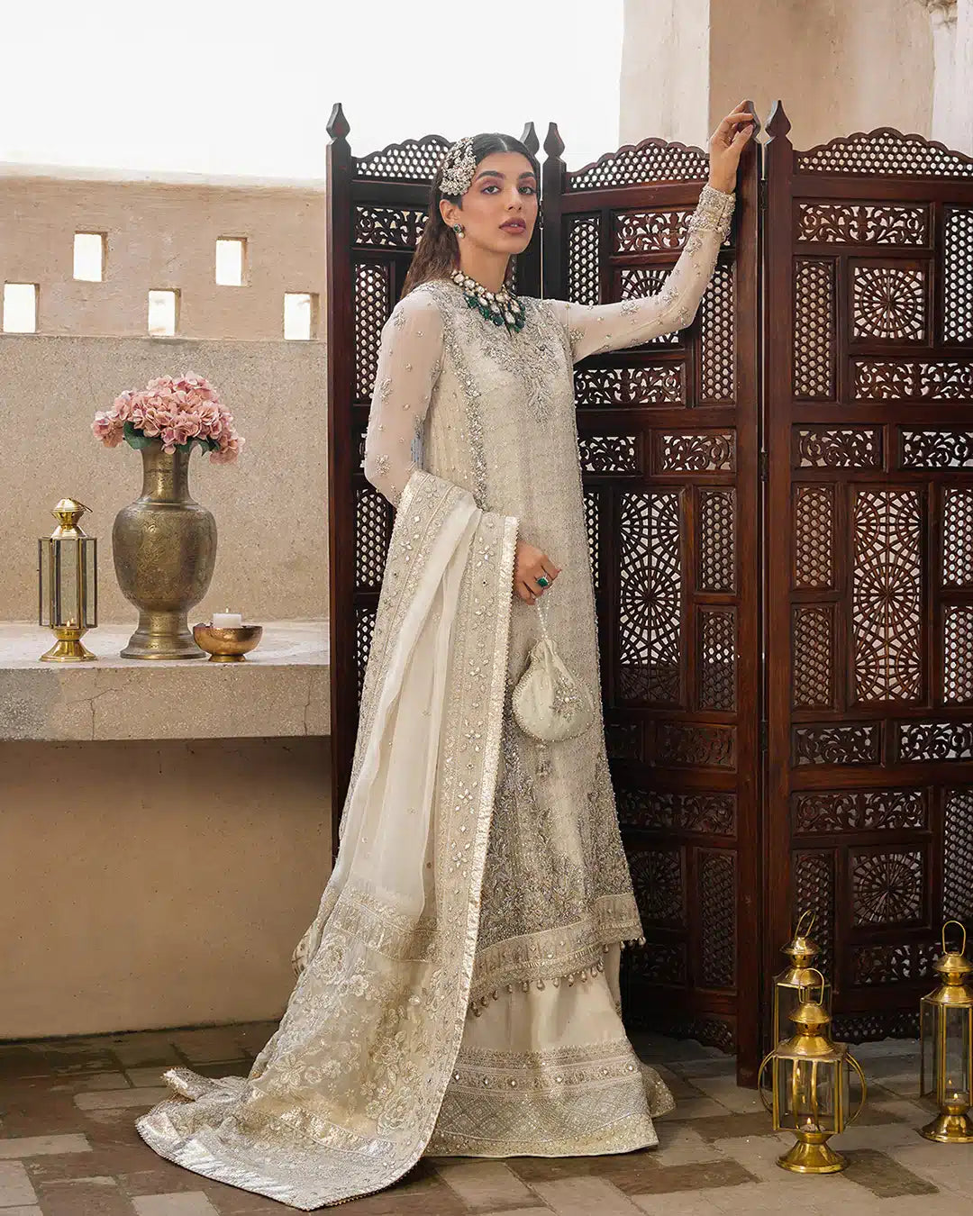 Faiza Saqlain | Irina Wedding Formals 23 | Elvana by Faiza Saqlain - Designer Dress - Type: Bridal - Available at Sana Yasir - 100% Original