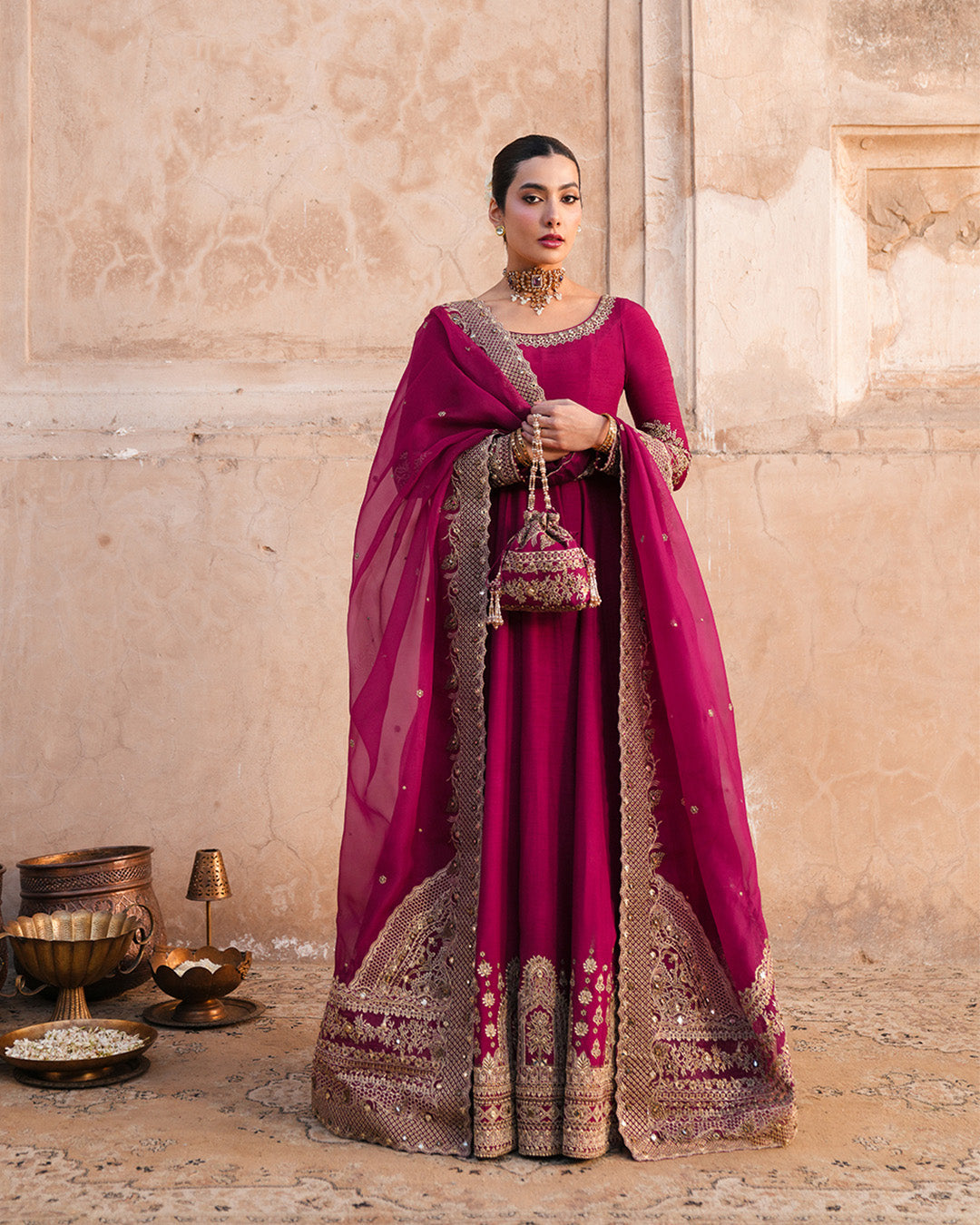 Faiza Saqlain | Zimmal Formals | Cassia by Faiza Saqlain - Designer Dress - Type: Ladies Clothes - Available at Sana Yasir - 100% Original