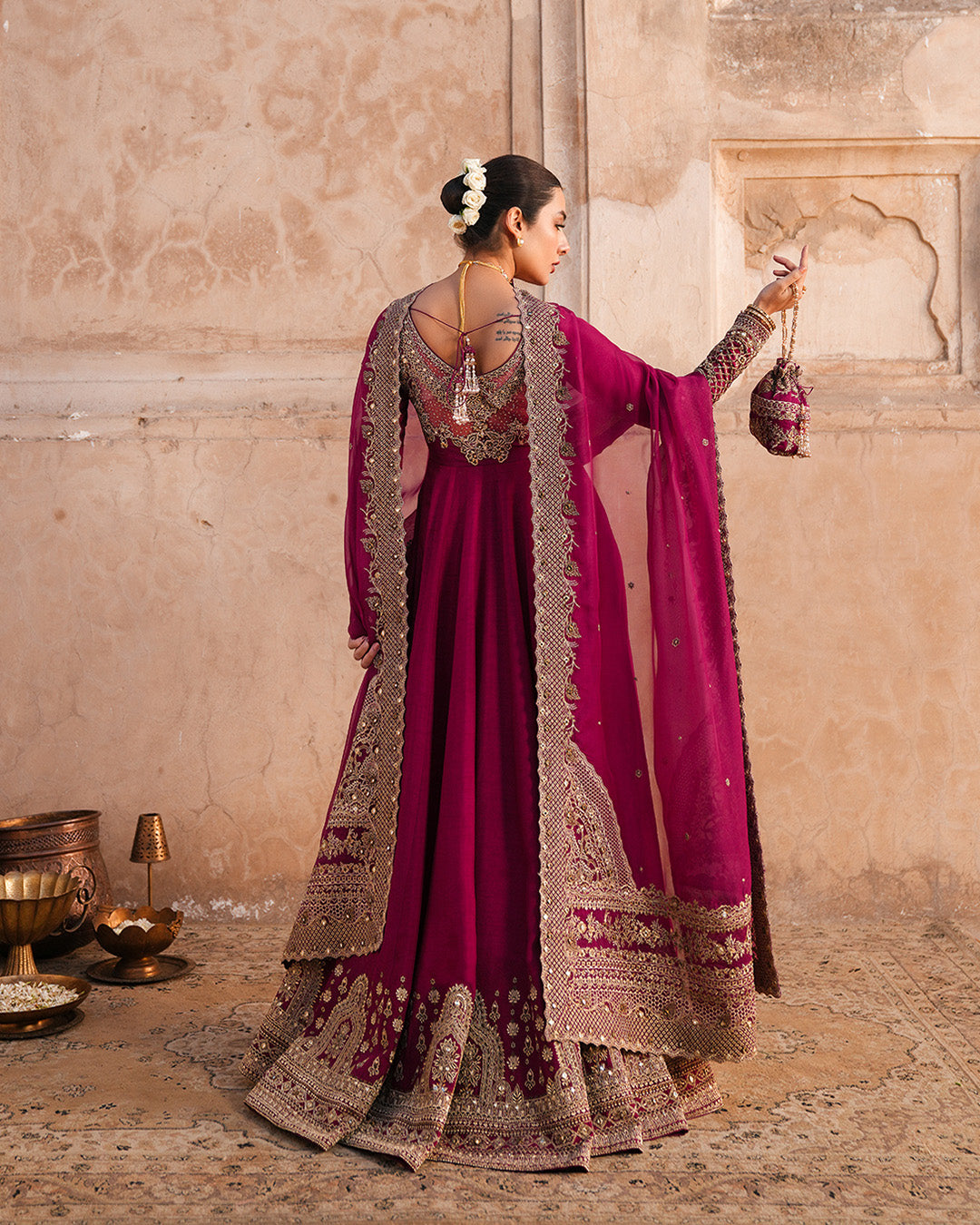 Faiza Saqlain | Zimmal Formals | Cassia by Faiza Saqlain - Designer Dress - Type: Ladies Clothes - Available at Sana Yasir - 100% Original