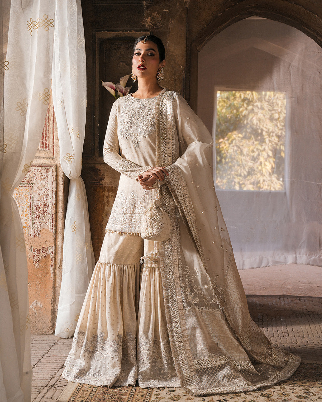 Faiza Saqlain | Zimmal Formals | Devina by Faiza Saqlain - Designer Dress - Type: Ladies Clothes - Available at Sana Yasir - 100% Original