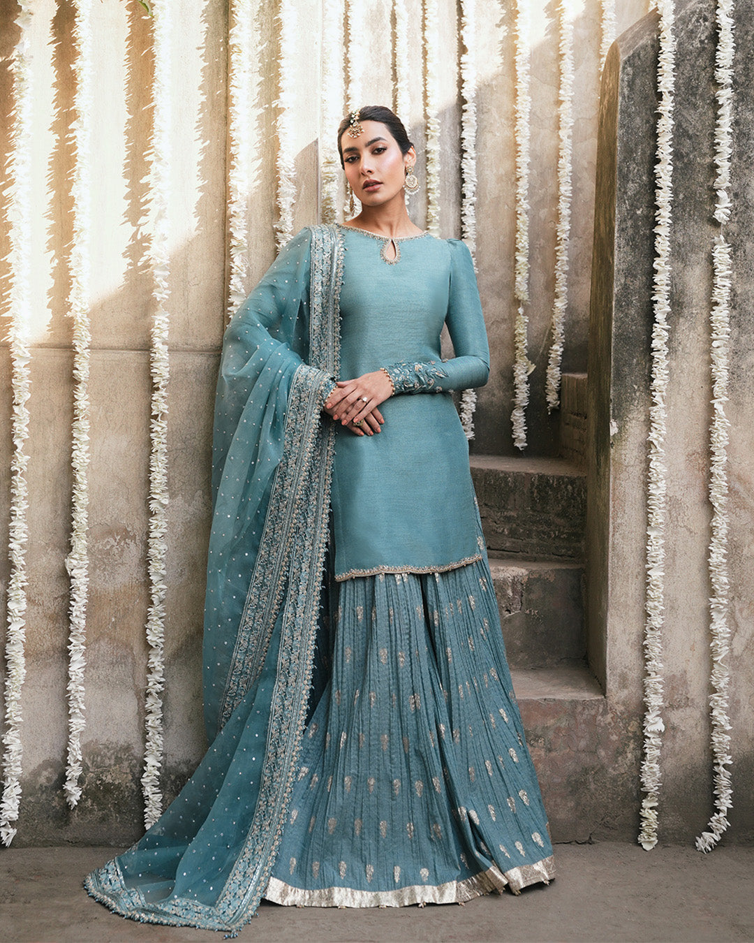Faiza Saqlain | Zimmal Formals | Tisha by Faiza Saqlain - Designer Dress - Type: Ladies Clothes - Available at Sana Yasir - 100% Original