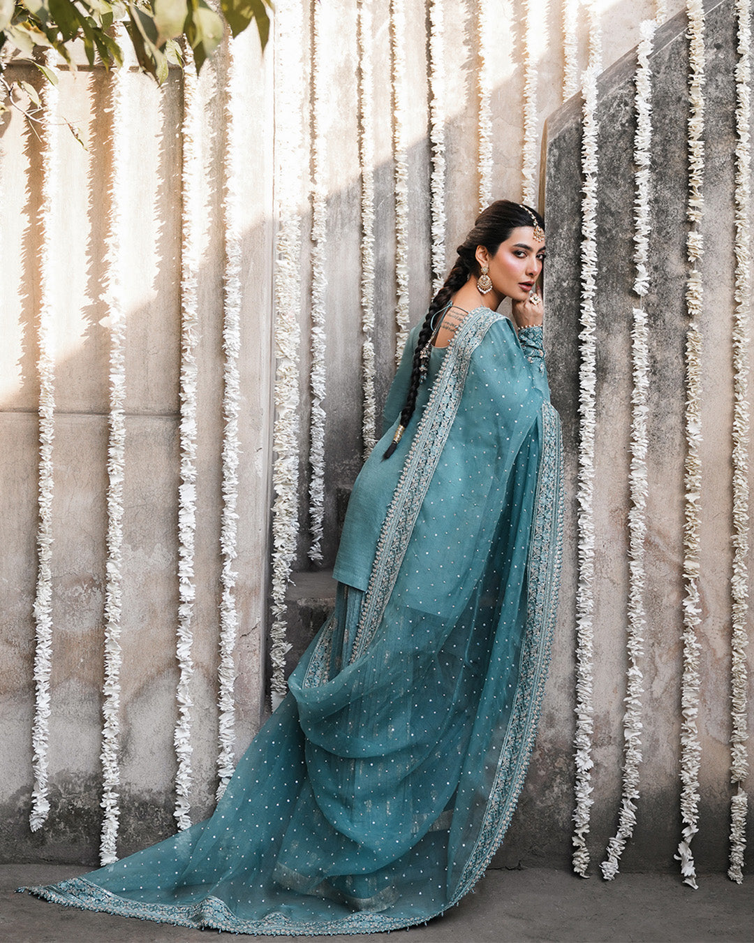 Faiza Saqlain | Zimmal Formals | Tisha by Faiza Saqlain - Designer Dress - Type: Ladies Clothes - Available at Sana Yasir - 100% Original