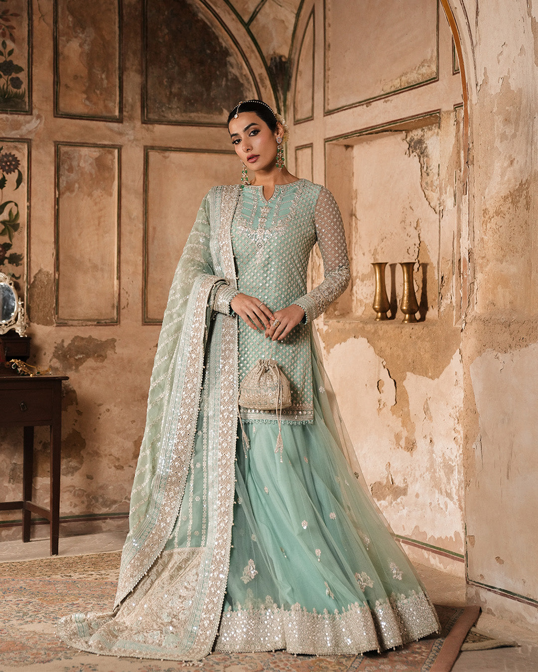 Faiza Saqlain | Zimmal Formals | Valari by Faiza Saqlain - Designer Dress - Type: Ladies Clothes - Available at Sana Yasir - 100% Original