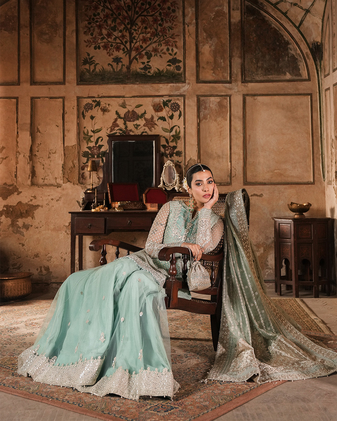 Faiza Saqlain | Zimmal Formals | Valari by Faiza Saqlain - Designer Dress - Type: Ladies Clothes - Available at Sana Yasir - 100% Original