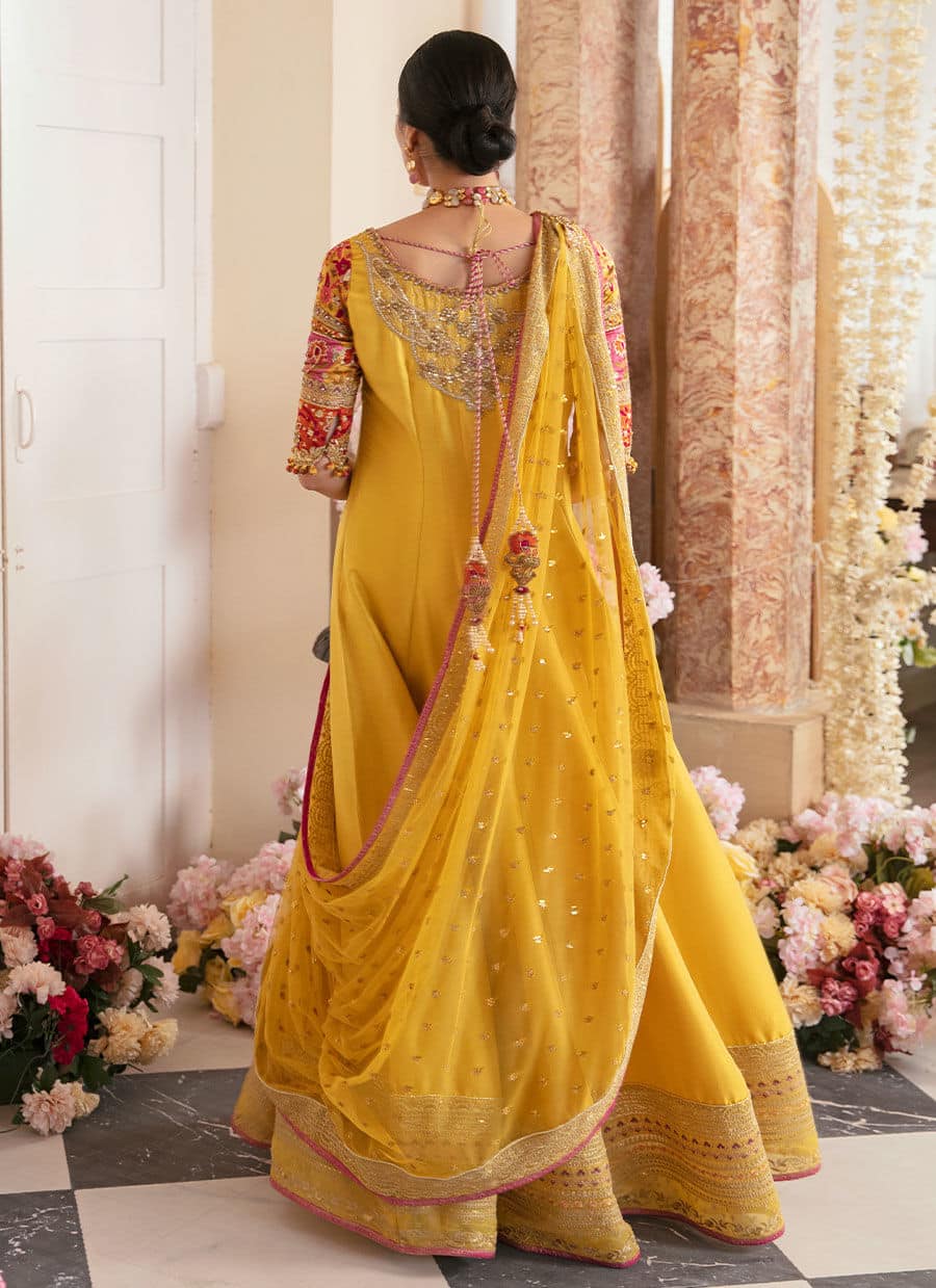 Farah Talib Aziz | Mayna Festive Luxe | AQIQ KIWI by Farah Talib Aziz - Designer Dress - Type: Bridal - Available at Sana Yasir - 100% Original