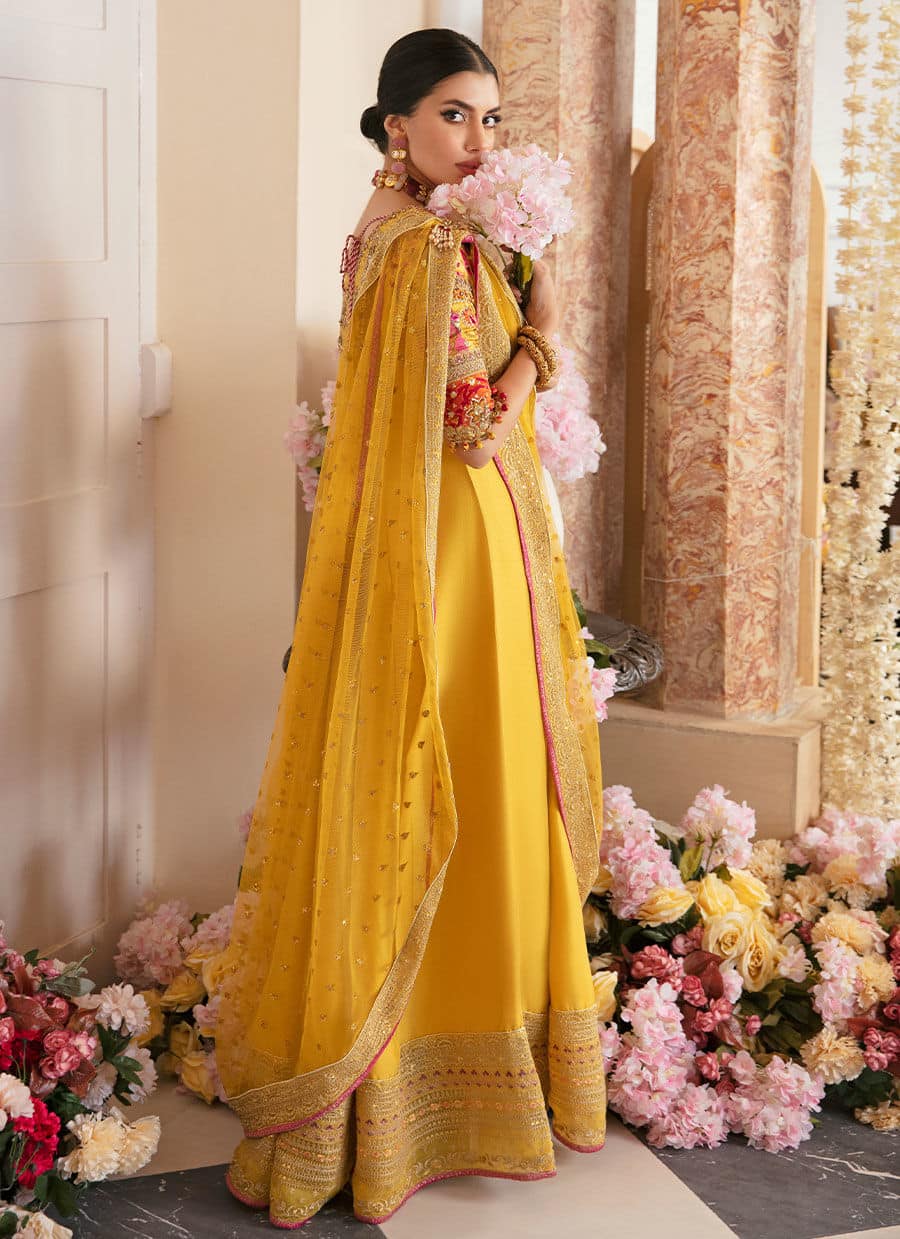 Farah Talib Aziz | Mayna Festive Luxe | AQIQ KIWI by Farah Talib Aziz - Designer Dress - Type: Bridal - Available at Sana Yasir - 100% Original