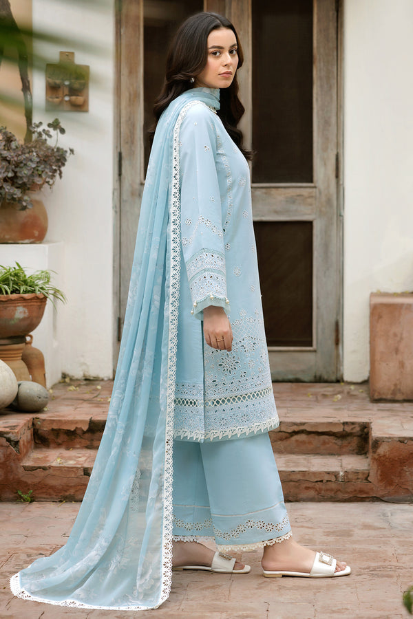 Farasha | Summer Weaves Embroidered Lawn | Sky Haze by Farasha - Designer Dress - Type: Ladies Clothes - Available at Sana Yasir - 100% Original