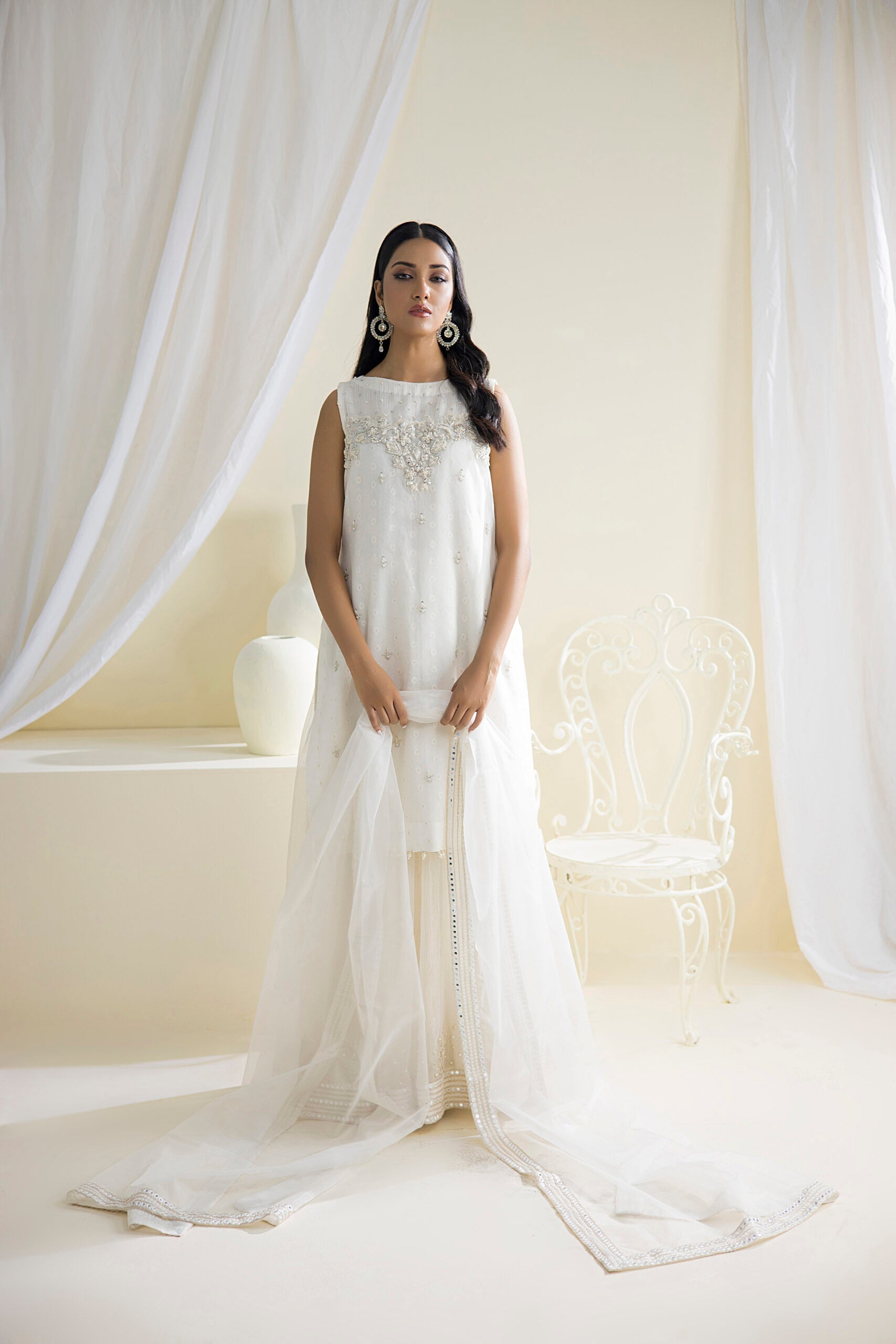 Farhat Jahan | Luxury Pret | Chloe by Farhat Jahan - Designer Dress - Type: Formal - Available at Sana Yasir - 100% Original