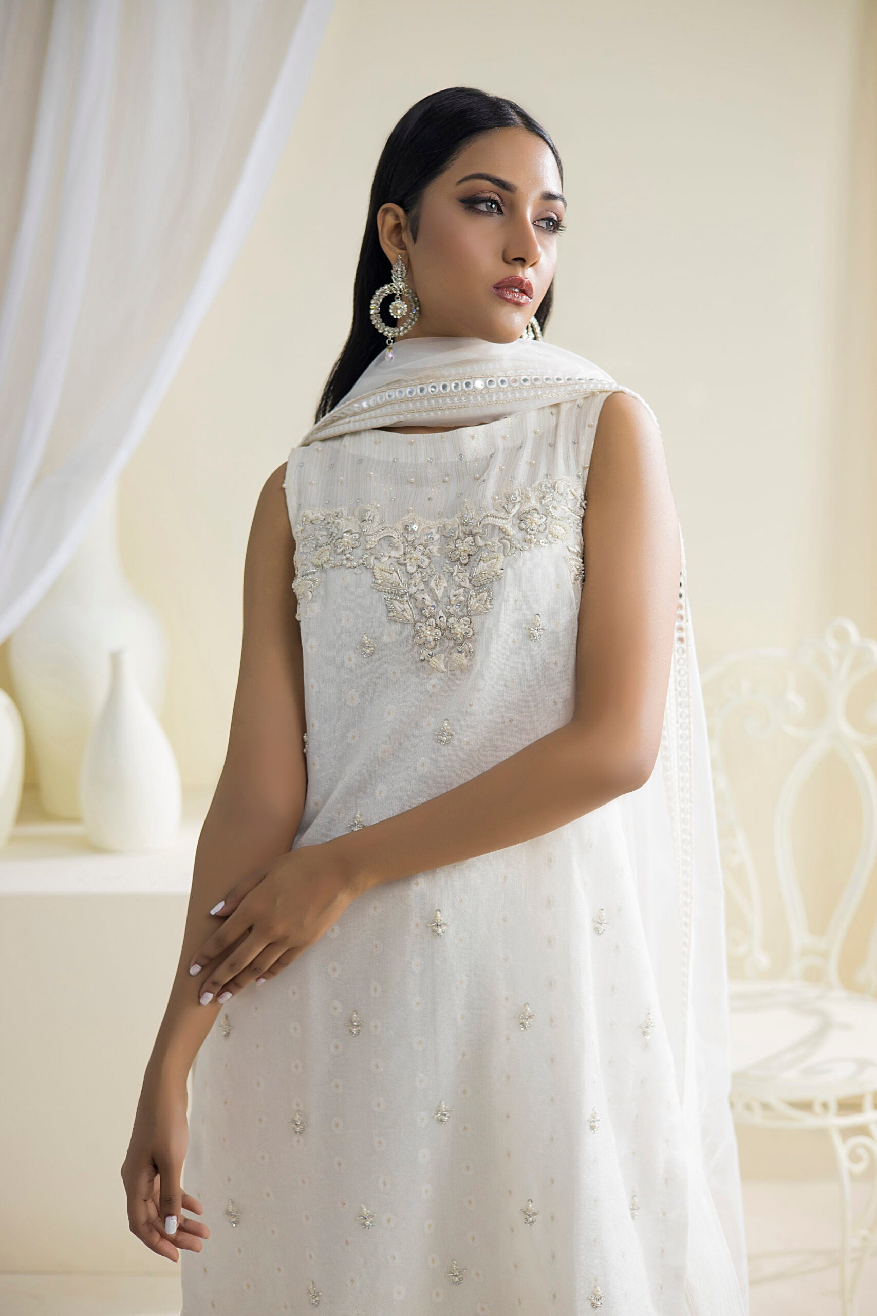 Farhat Jahan | Luxury Pret | Chloe by Farhat Jahan - Designer Dress - Type: Formal - Available at Sana Yasir - 100% Original