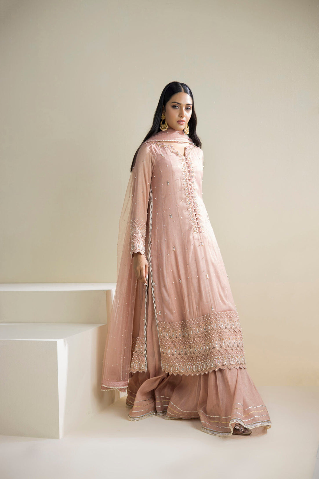 Farhat Jahan | Luxury Pret | Kiran by Farhat Jahan - Designer Dress - Type: Formal - Available at Sana Yasir - 100% Original
