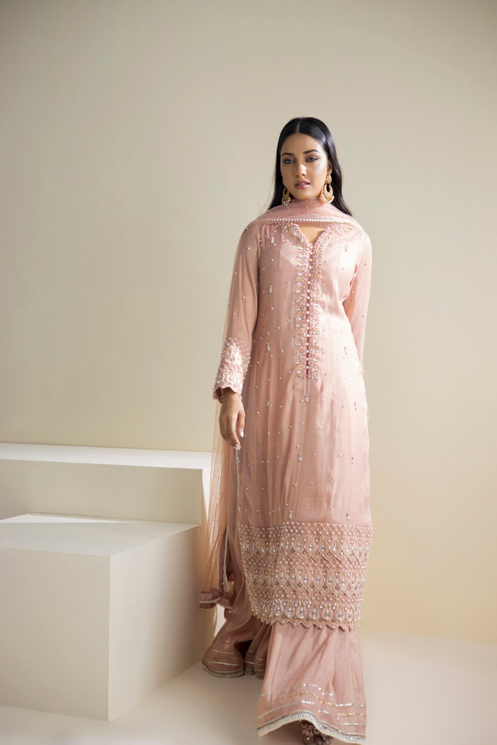 Farhat Jahan | Luxury Pret | Kiran by Farhat Jahan - Designer Dress - Type: Formal - Available at Sana Yasir - 100% Original