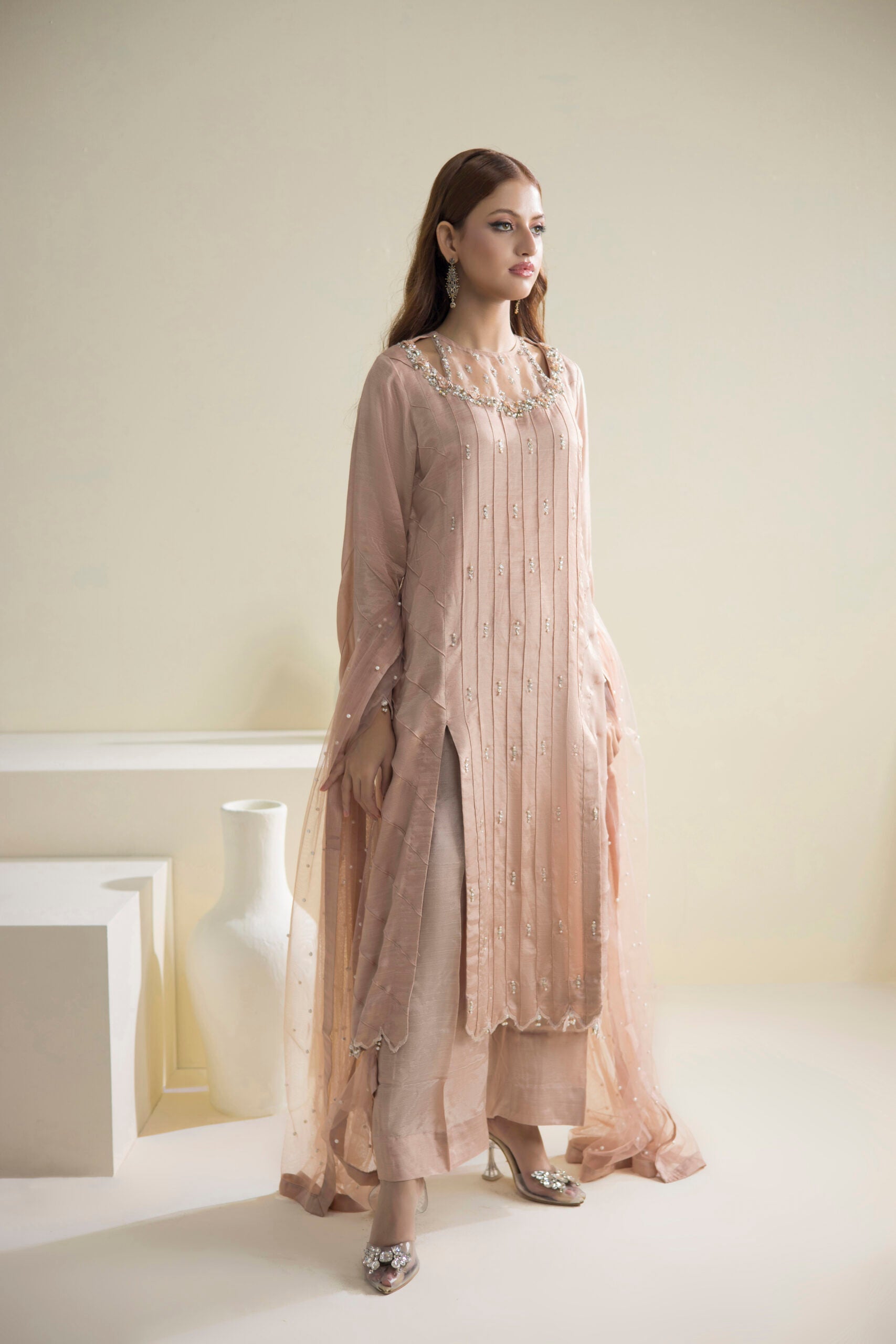 Farhat Jahan | Luxury Pret | Lily by Farhat Jahan - Designer Dress - Type: Formal - Available at Sana Yasir - 100% Original