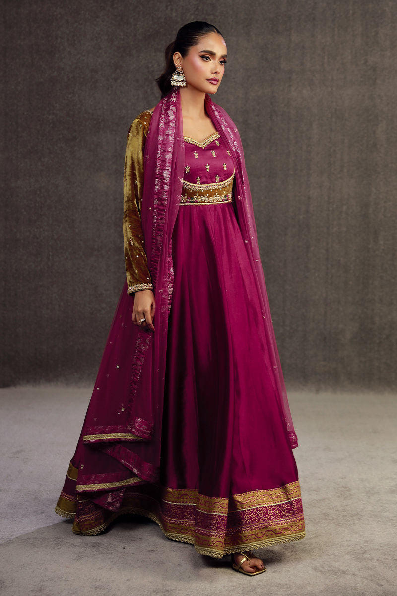 Fatima Khan | Anan Velvet Edit | Heyam by Fatima Khan - Designer Dress - Type: Ladies Clothes - Available at Sana Yasir - 100% Original