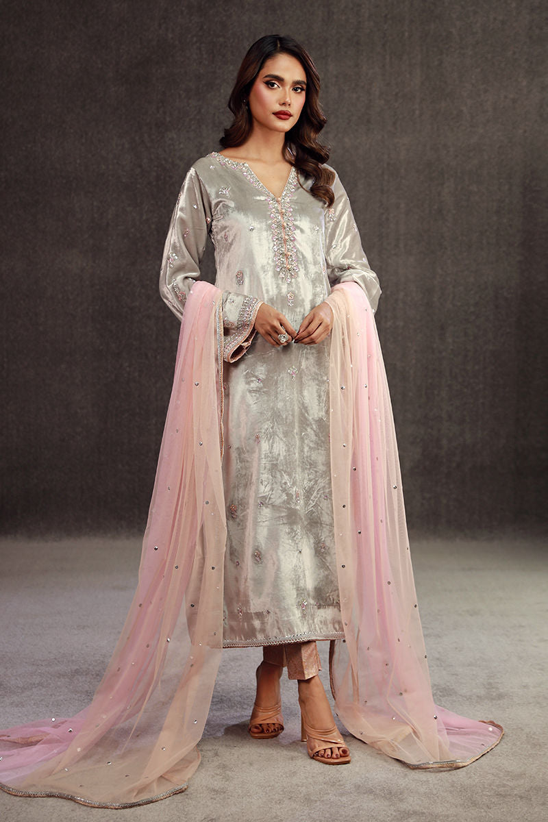 Fatima Khan | Anan Velvet Edit | Jiba by Fatima Khan - Designer Dress - Type: Ladies Clothes - Available at Sana Yasir - 100% Original