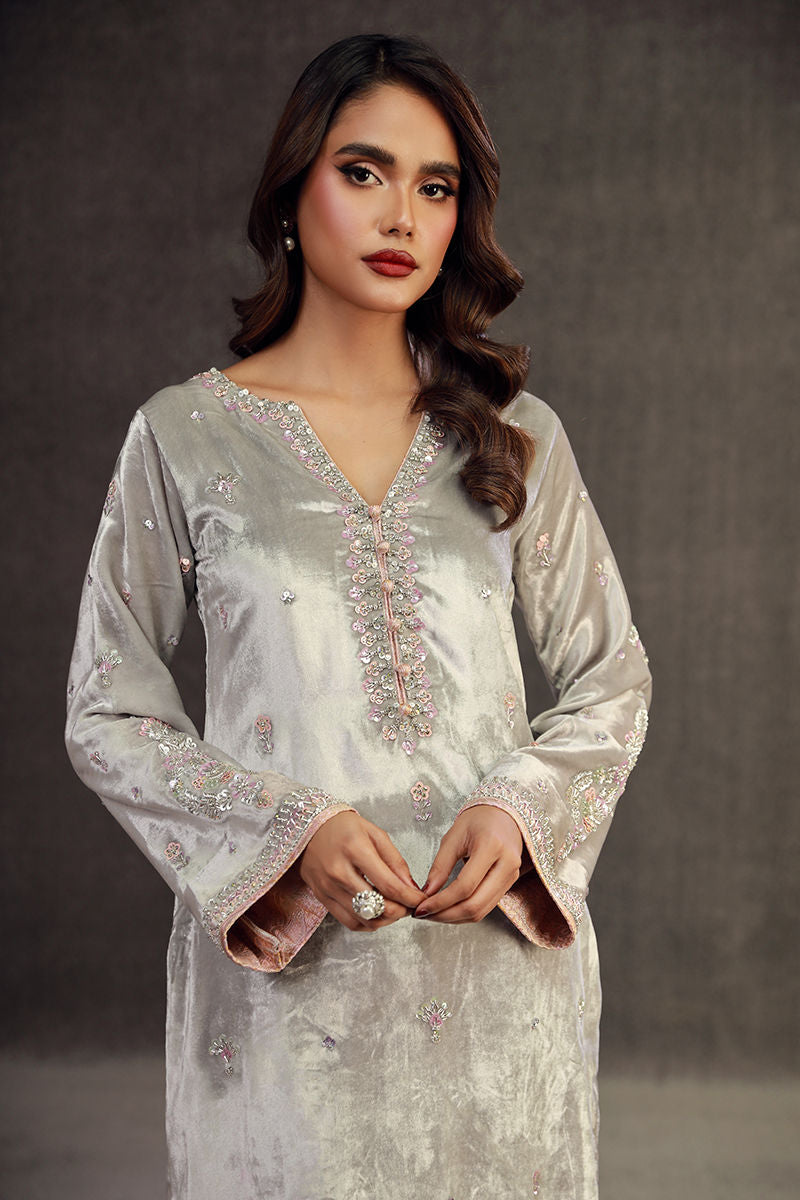 Fatima Khan | Anan Velvet Edit | Jiba by Fatima Khan - Designer Dress - Type: Ladies Clothes - Available at Sana Yasir - 100% Original