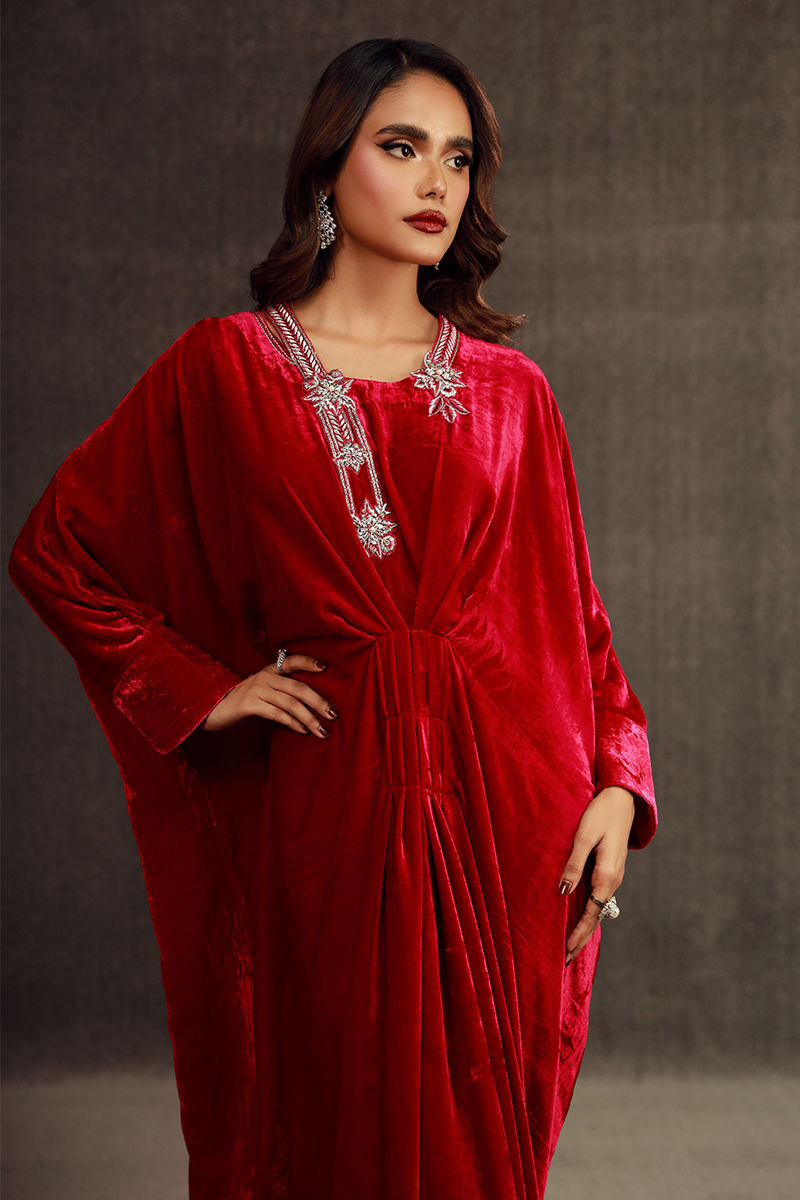 Fatima Khan | Anan Velvet Edit | Maysa by Fatima Khan - Designer Dress - Type: Ladies Clothes - Available at Sana Yasir - 100% Original