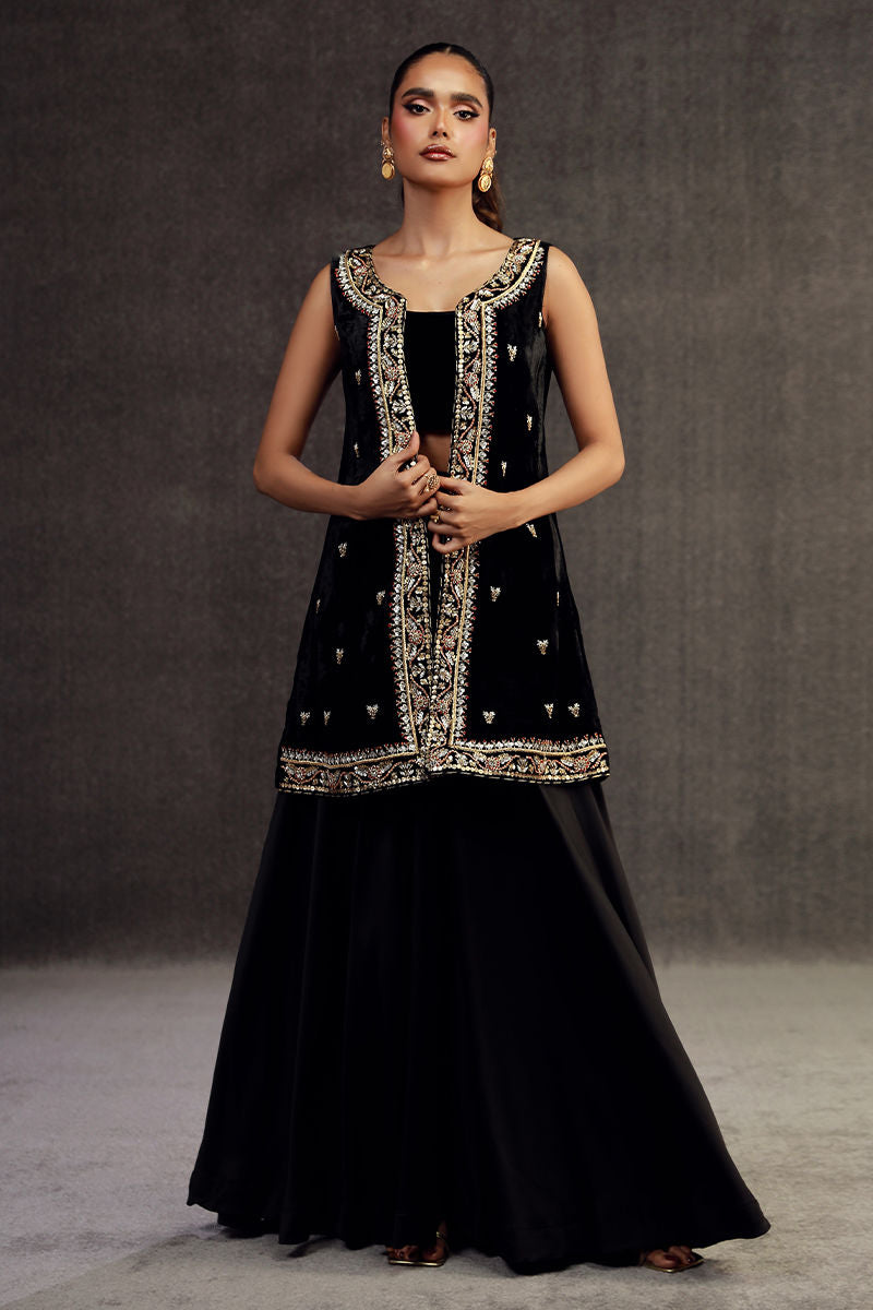 Fatima Khan | Anan Velvet Edit | Saman by Fatima Khan - Designer Dress - Type: Ladies Clothes - Available at Sana Yasir - 100% Original