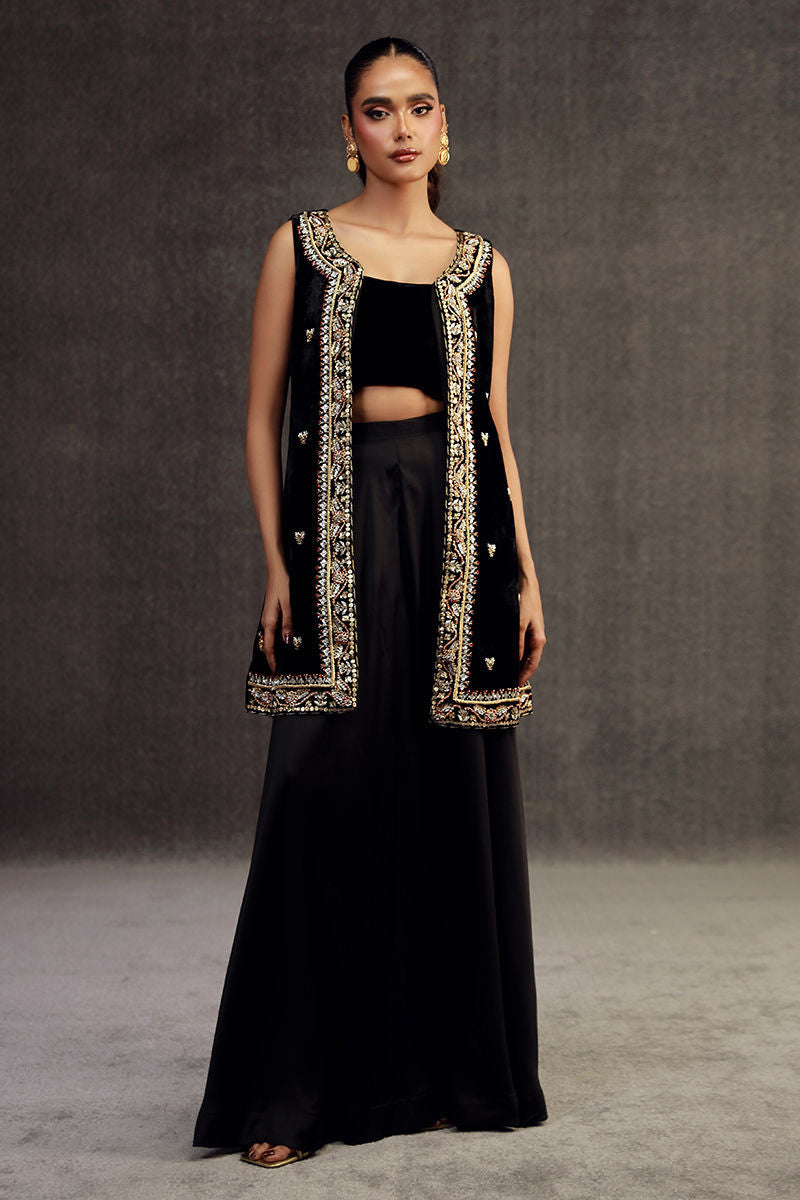Fatima Khan | Anan Velvet Edit | Saman by Fatima Khan - Designer Dress - Type: Ladies Clothes - Available at Sana Yasir - 100% Original