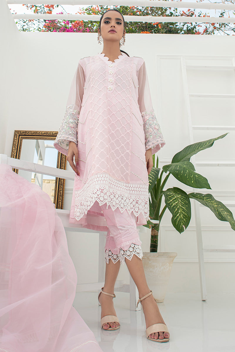 Fatima Khan | Best Sellers 24 | AZALEA PINK by Fatima Khan - Designer Dress - Type: Luxury - Available at Sana Yasir - 100% Original