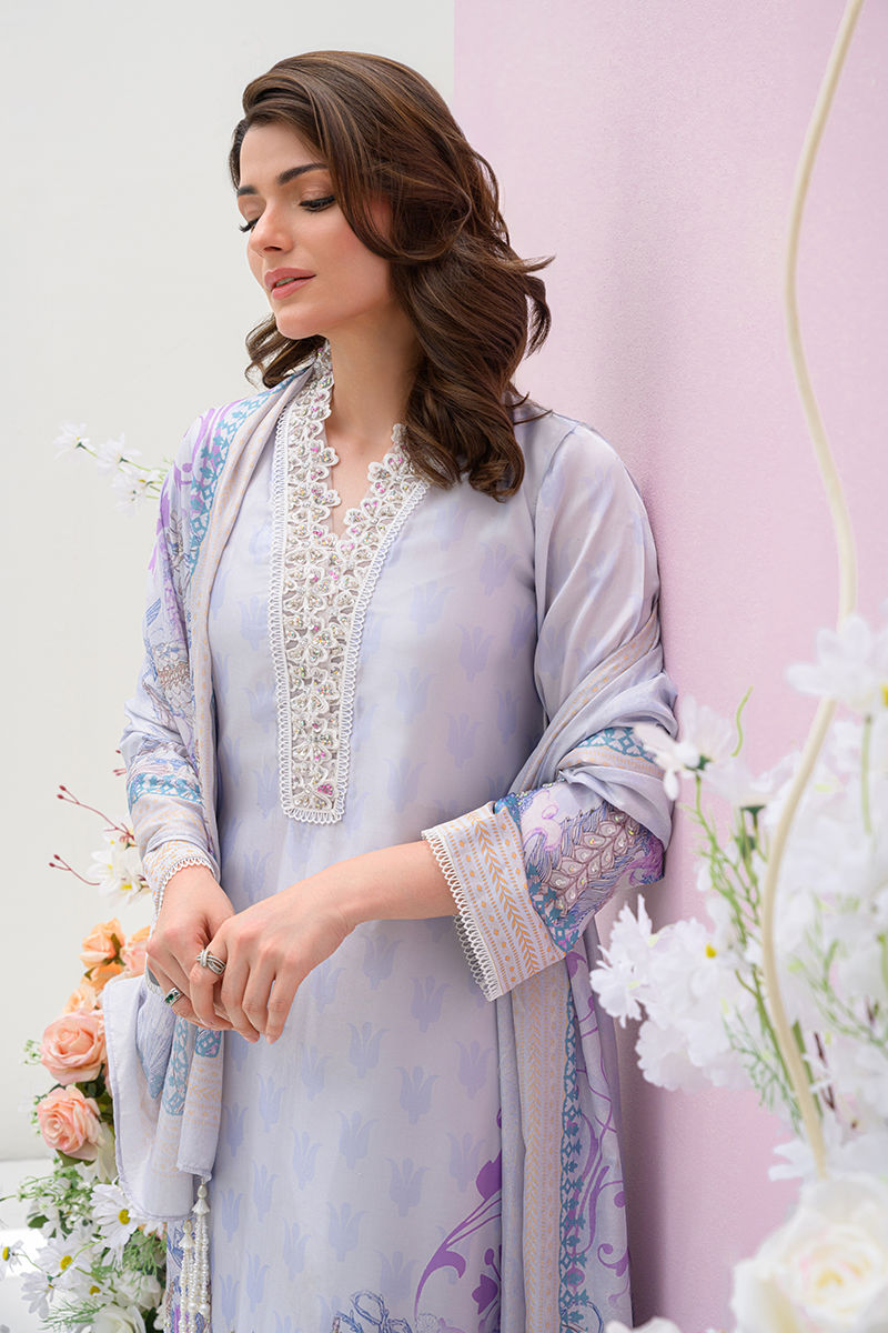Fatima Khan | Eid Digital Silk Prints |  Dawn by Fatima Khan - Designer Dress - Type: Ladies Clothes - Available at Sana Yasir - 100% Original