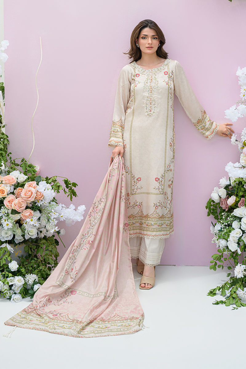 Fatima Khan | Eid Digital Silk Prints | Elysium by Fatima Khan - Designer Dress - Type: Ladies Clothes - Available at Sana Yasir - 100% Original