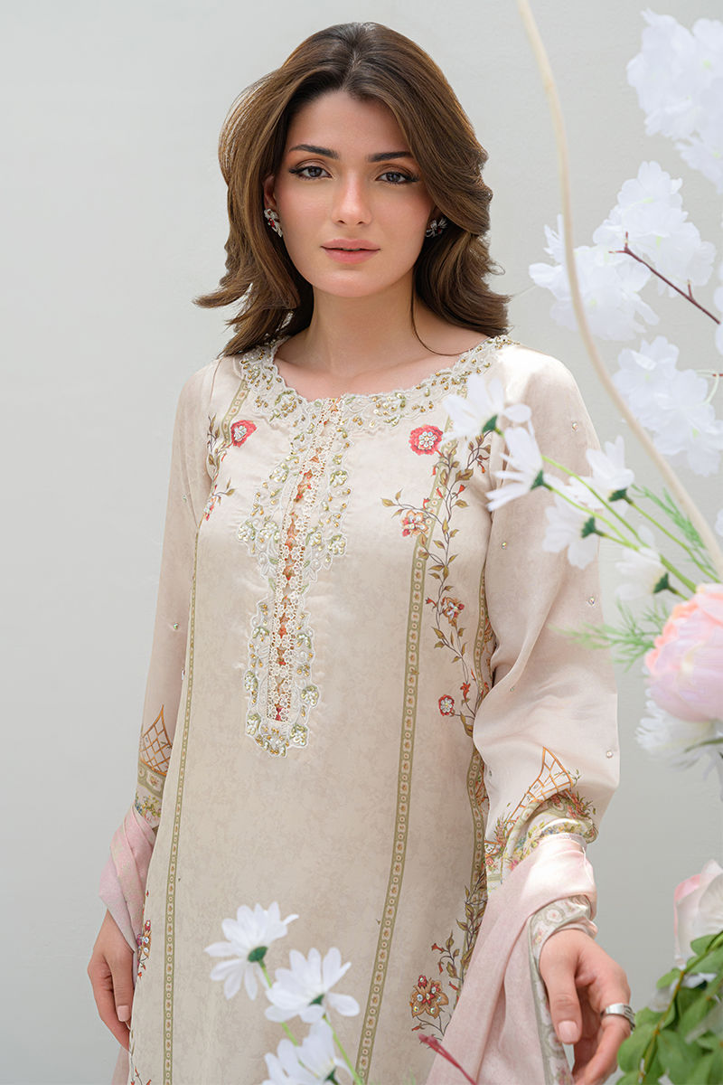 Fatima Khan | Eid Digital Silk Prints | Elysium by Fatima Khan - Designer Dress - Type: Ladies Clothes - Available at Sana Yasir - 100% Original