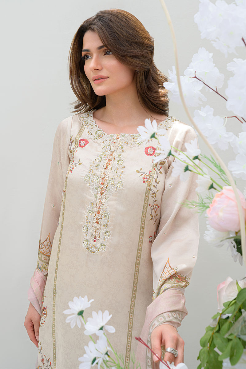 Fatima Khan | Eid Digital Silk Prints | Elysium by Fatima Khan - Designer Dress - Type: Ladies Clothes - Available at Sana Yasir - 100% Original