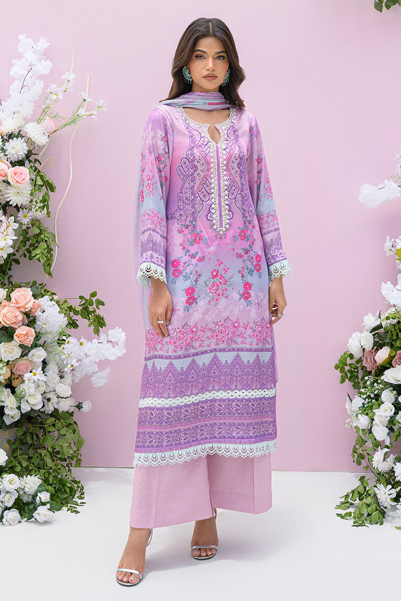 Fatima Khan | Eid Digital Silk Prints |   Gardenia by Fatima Khan - Designer Dress - Type: Ladies Clothes - Available at Sana Yasir - 100% Original