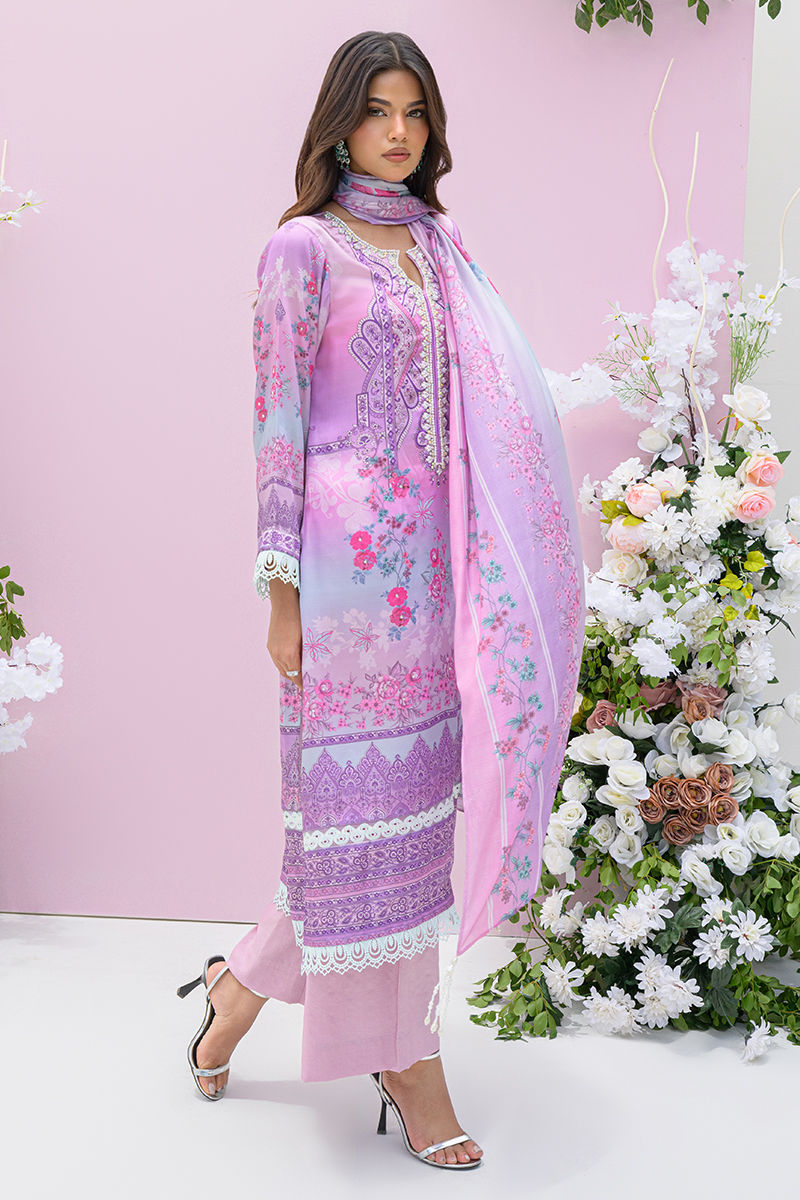 Fatima Khan | Eid Digital Silk Prints |   Gardenia by Fatima Khan - Designer Dress - Type: Ladies Clothes - Available at Sana Yasir - 100% Original
