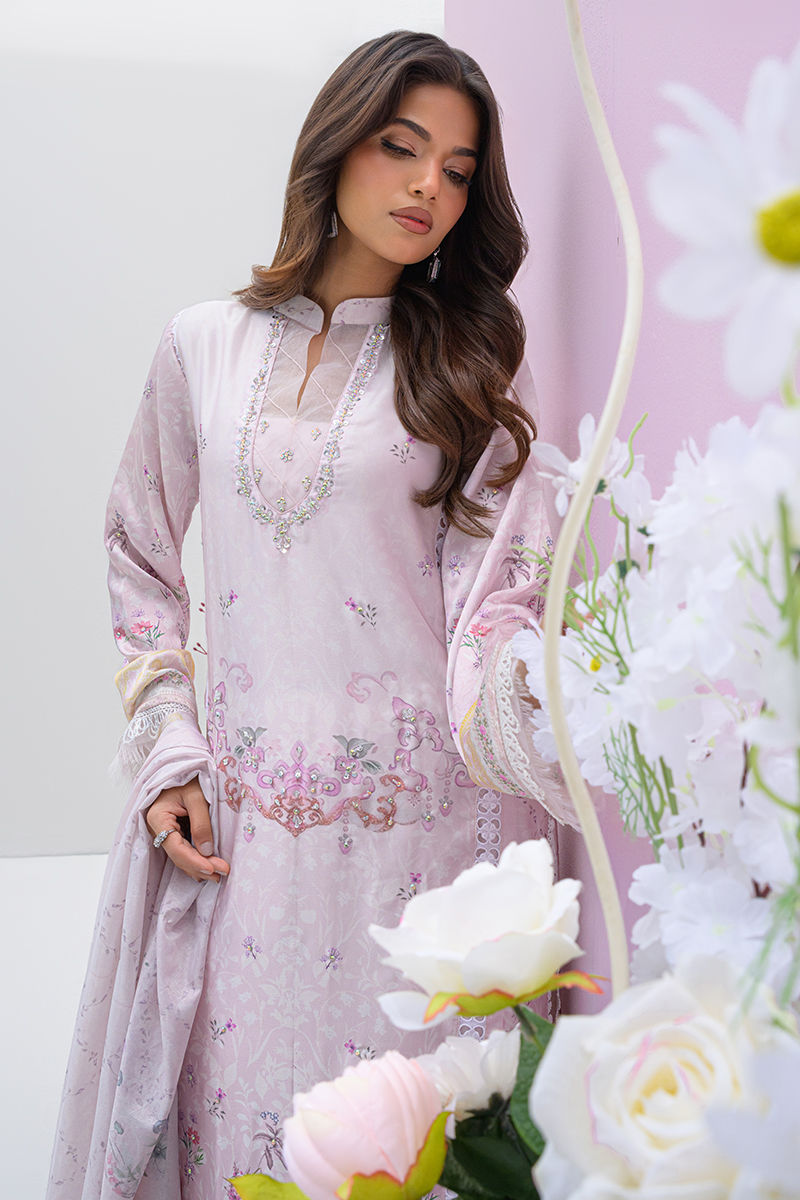 Fatima Khan | Eid Digital Silk Prints | Pastella by Fatima Khan - Designer Dress - Type: Ladies Clothes - Available at Sana Yasir - 100% Original