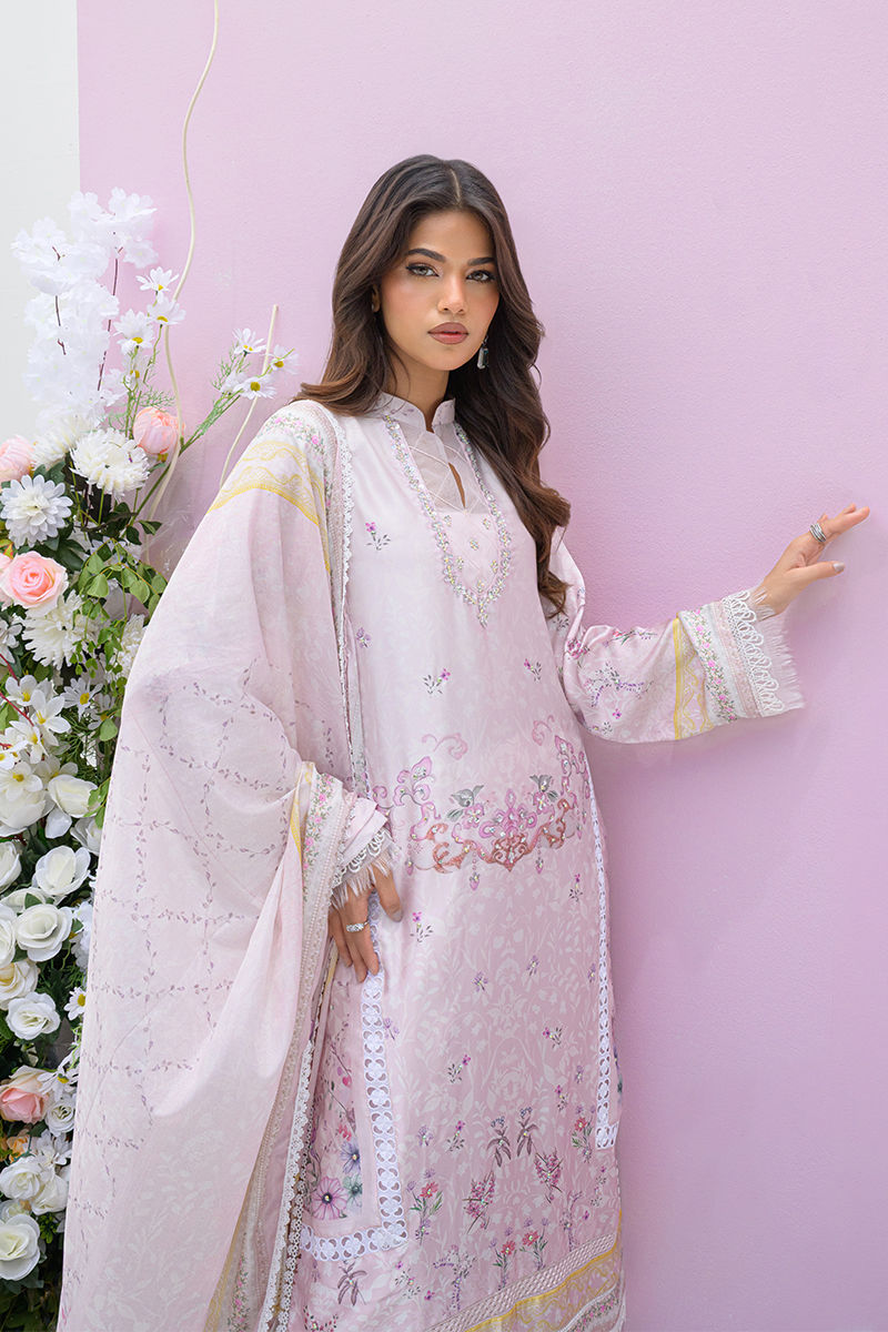 Fatima Khan | Eid Digital Silk Prints | Pastella by Fatima Khan - Designer Dress - Type: Ladies Clothes - Available at Sana Yasir - 100% Original
