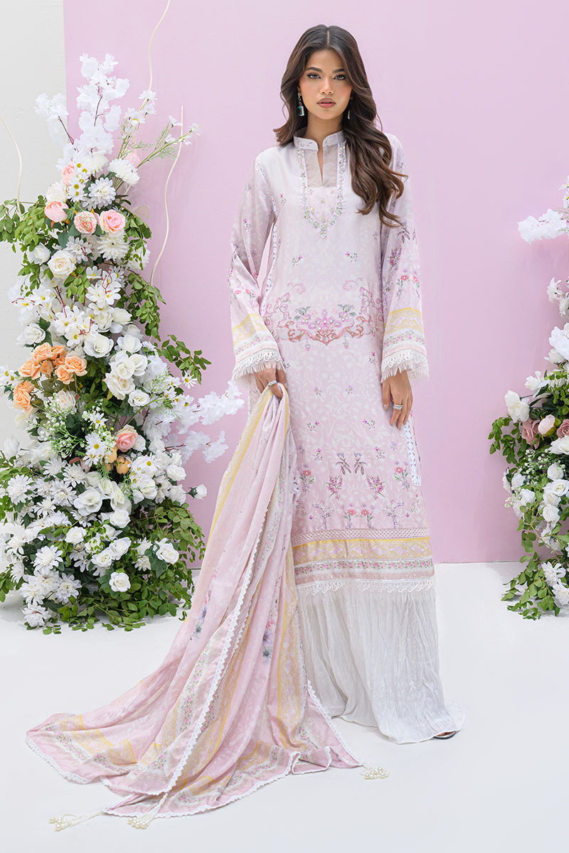 Fatima Khan | Eid Digital Silk Prints | Pastella by Fatima Khan - Designer Dress - Type: Ladies Clothes - Available at Sana Yasir - 100% Original
