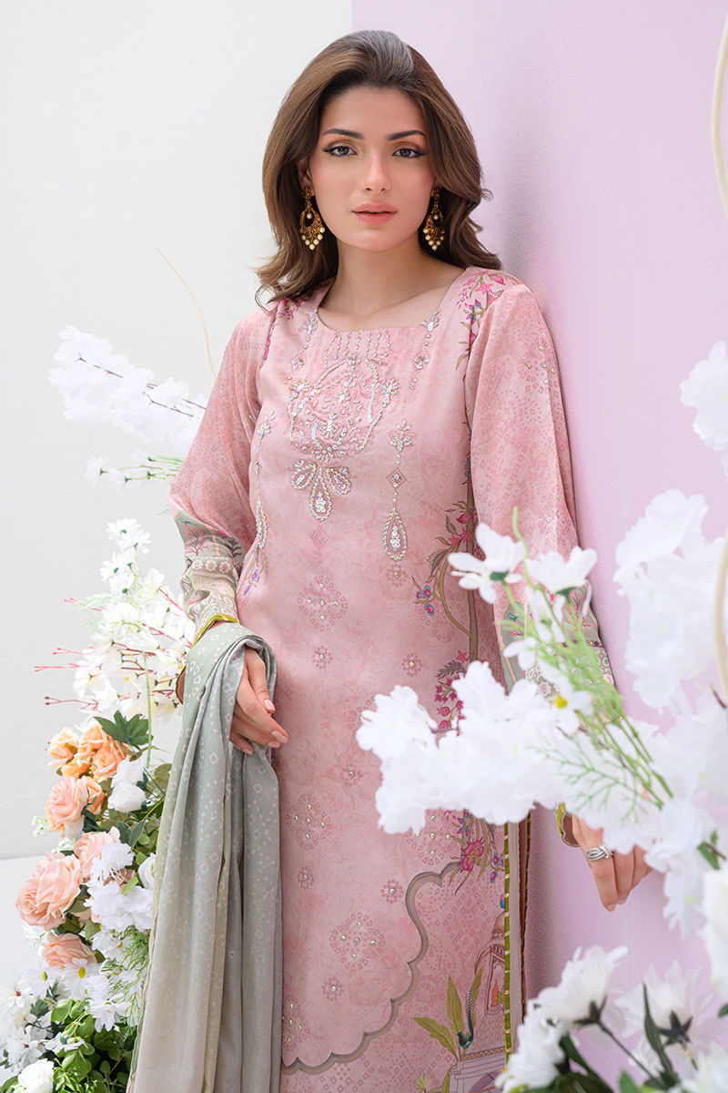 Fatima Khan | Eid Digital Silk Prints | Petaluxe by Fatima Khan - Designer Dress - Type: Ladies Clothes - Available at Sana Yasir - 100% Original