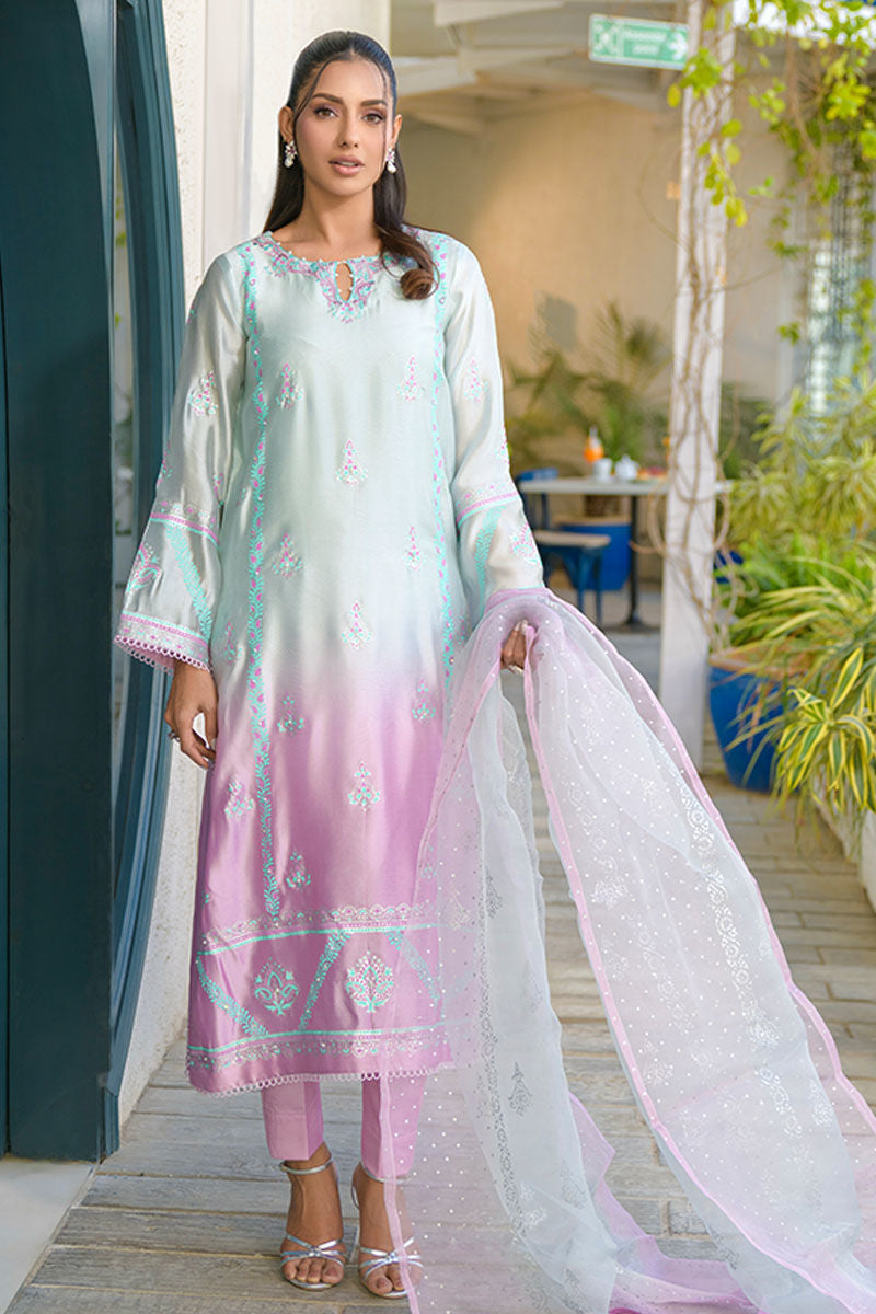 Fatima Khan | La Fleur Eid Edit | Violetta by Fatima Khan - Designer Dress - Type: Ladies Clothes - Available at Sana Yasir - 100% Original