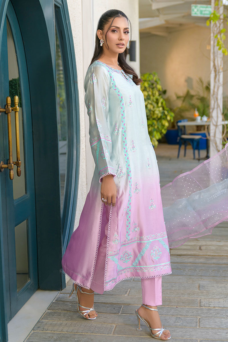 Fatima Khan | La Fleur Eid Edit | Violetta by Fatima Khan - Designer Dress - Type: Ladies Clothes - Available at Sana Yasir - 100% Original