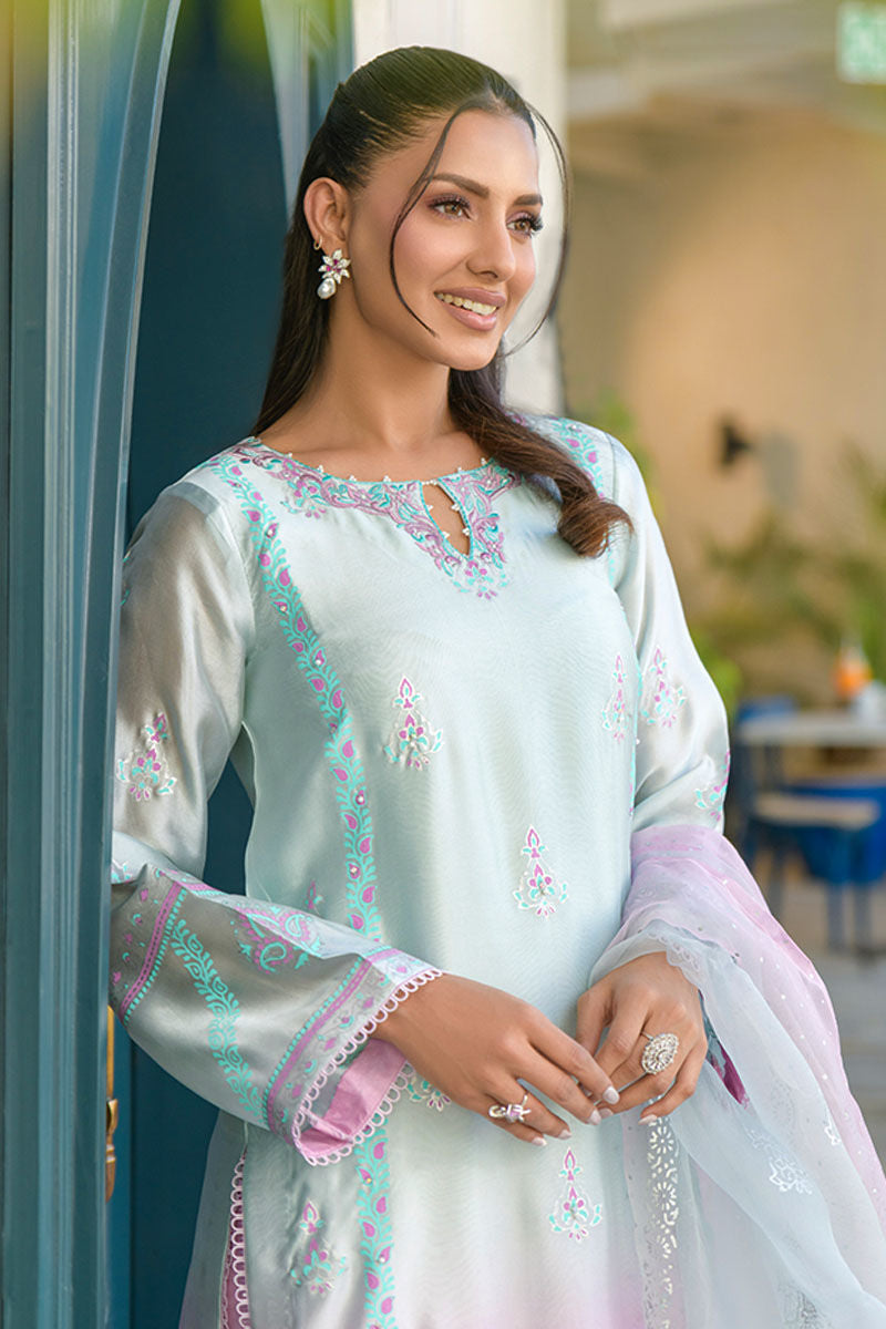 Fatima Khan | La Fleur Eid Edit | Violetta by Fatima Khan - Designer Dress - Type: Ladies Clothes - Available at Sana Yasir - 100% Original