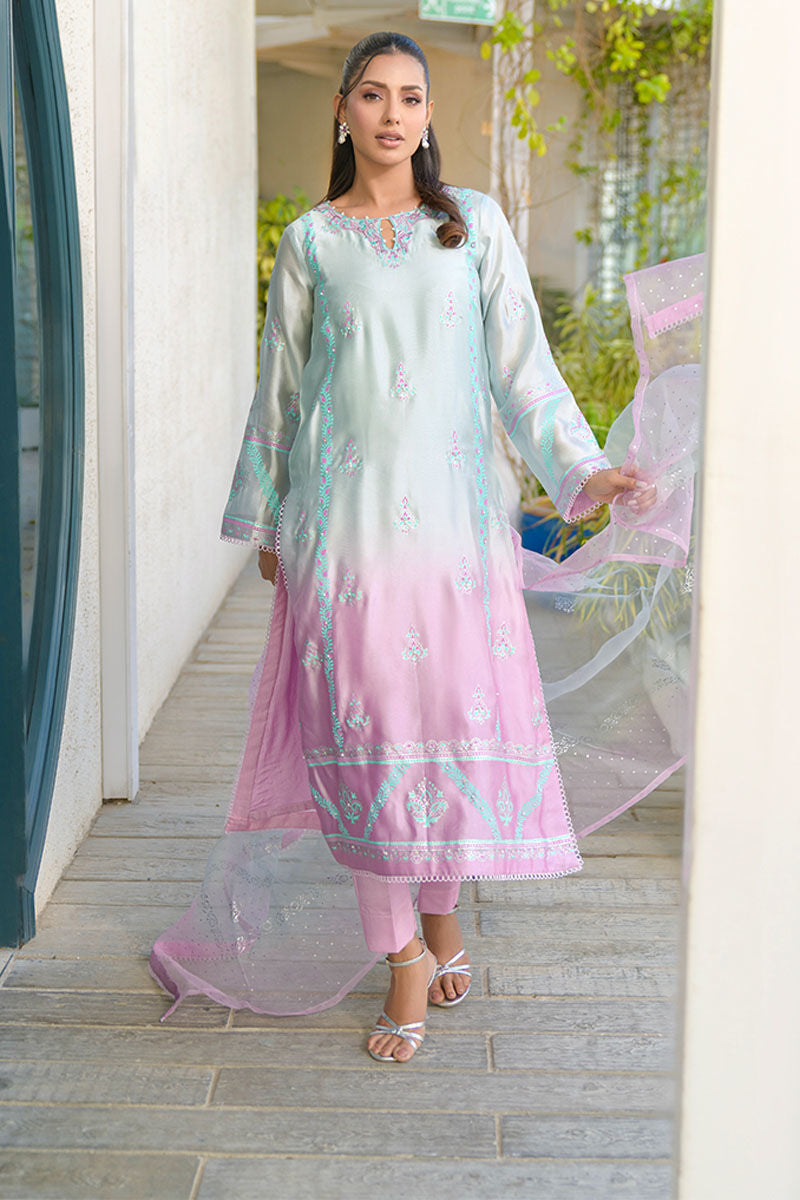 Fatima Khan | La Fleur Eid Edit | Violetta by Fatima Khan - Designer Dress - Type: Ladies Clothes - Available at Sana Yasir - 100% Original